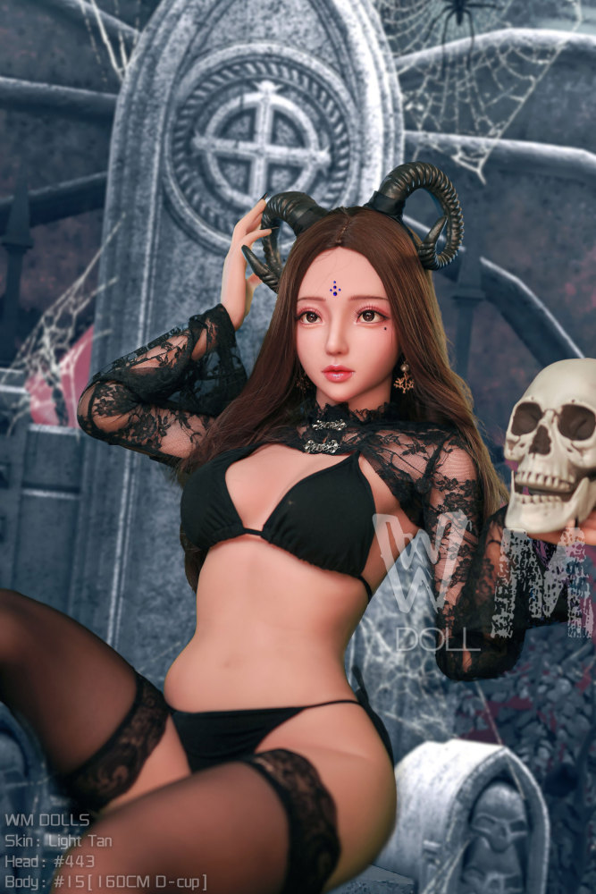 WM Dolls® 160cm (5.25') D Cup  with Head #443 TPE Sex Doll