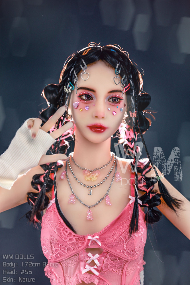 WM Dolls® 172cm (5.64') B Cup  with Head #56 TPE Sex Doll