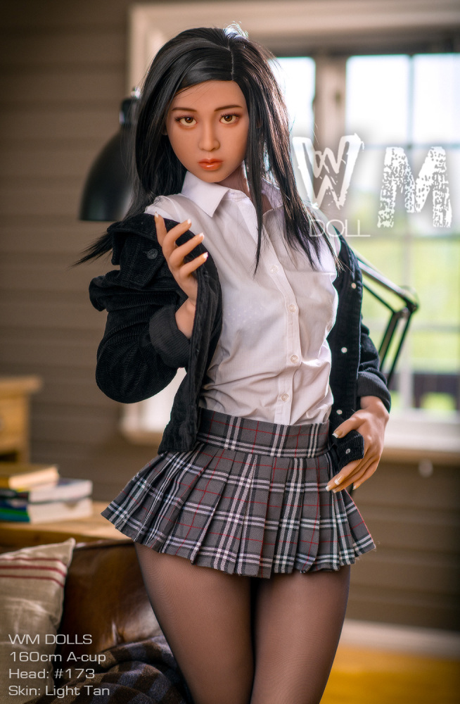 WM Dolls® 160cm (5.25') A Cup  with Head #173 TPE Sex Doll
