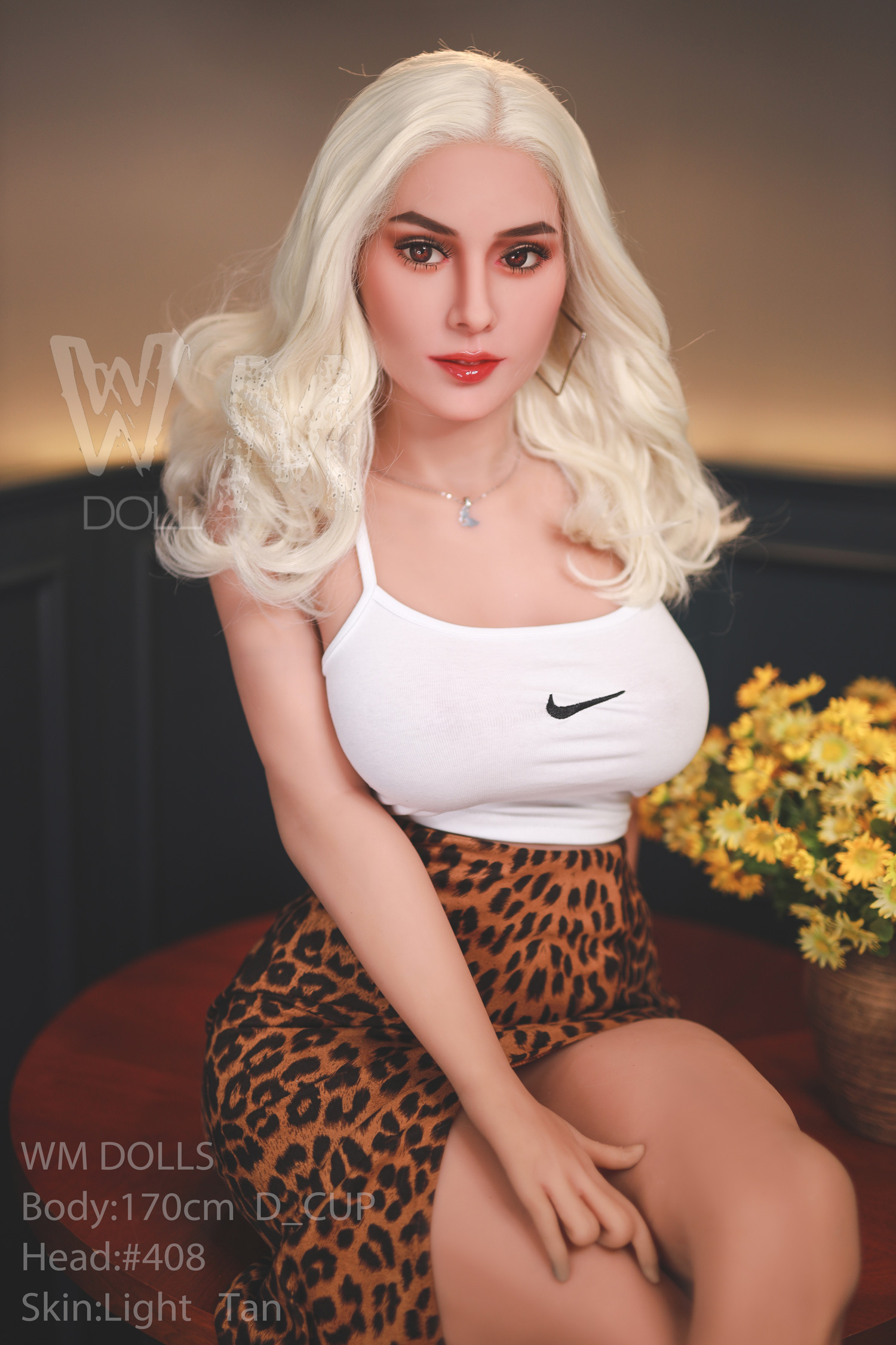 WM Dolls® 170cm (5.58') D Cup  with Head #408 TPE Sex Doll
