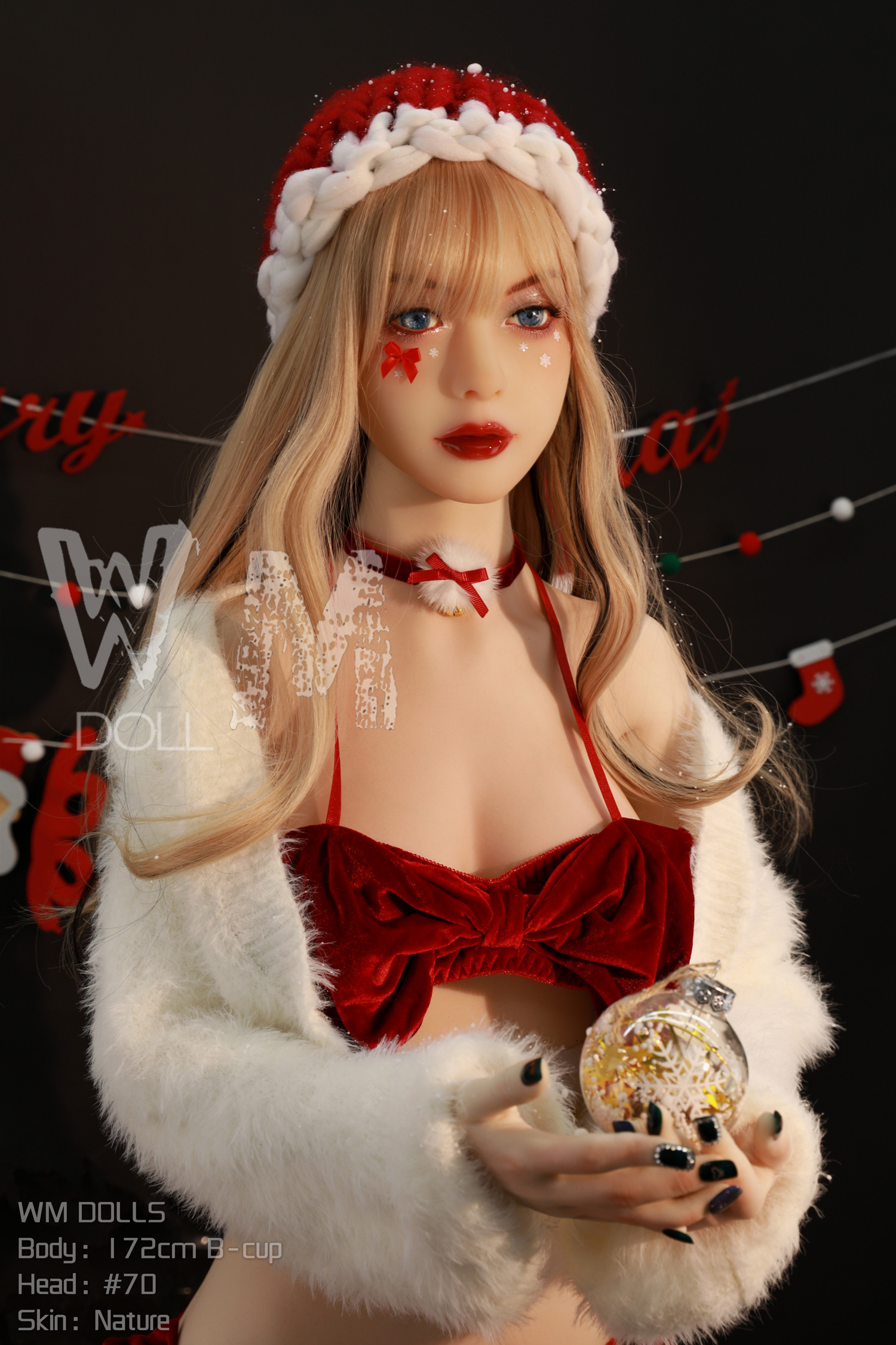 WM Dolls® 172cm (5.64') B  Cup  with Head #70 TPE Sex Doll