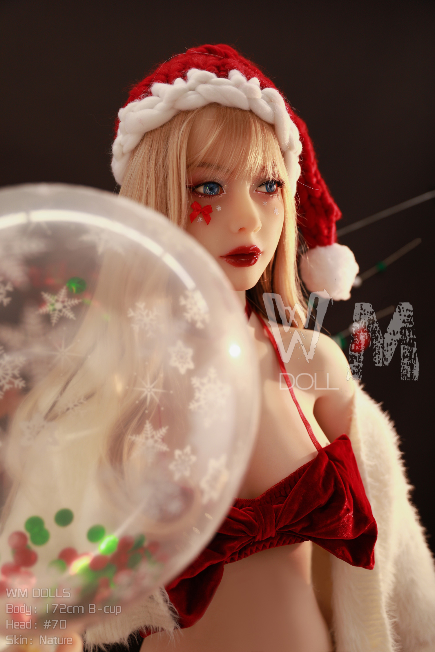 WM Dolls® 172cm (5.64') B  Cup  with Head #70 TPE Sex Doll