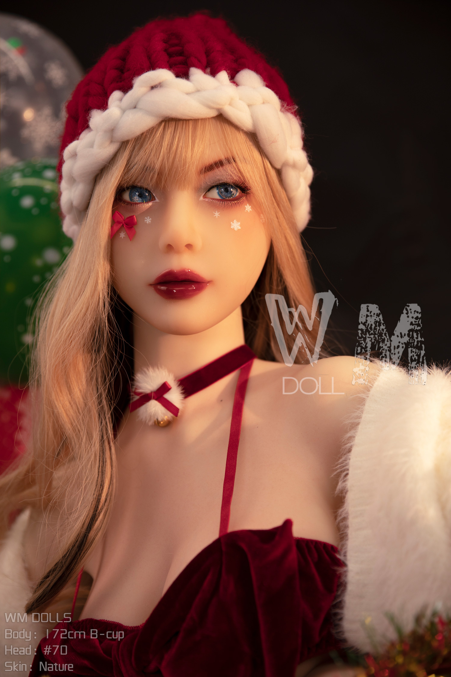 WM Dolls® 172cm (5.64') B  Cup  with Head #70 TPE Sex Doll
