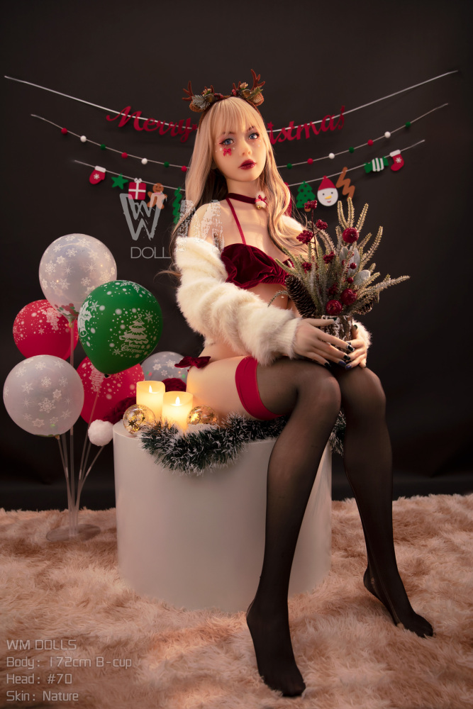 WM Dolls® 172cm (5.64') B  Cup  with Head #70 TPE Sex Doll
