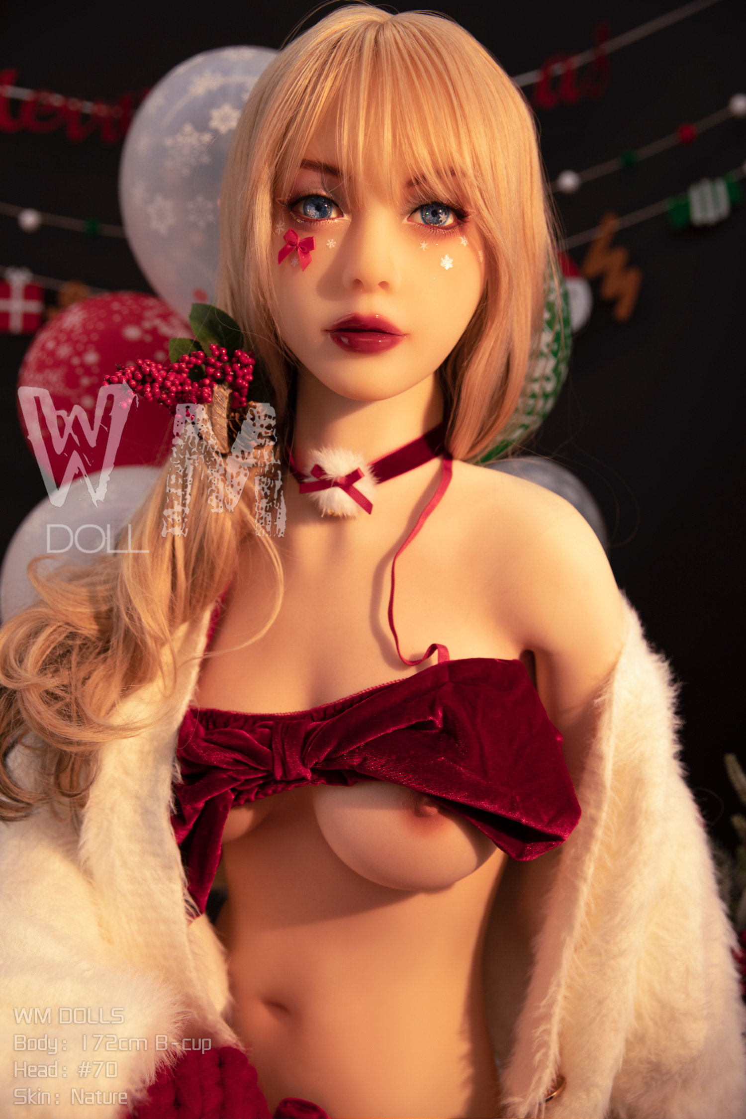 WM Dolls® 172cm (5.64') B  Cup  with Head #70 TPE Sex Doll