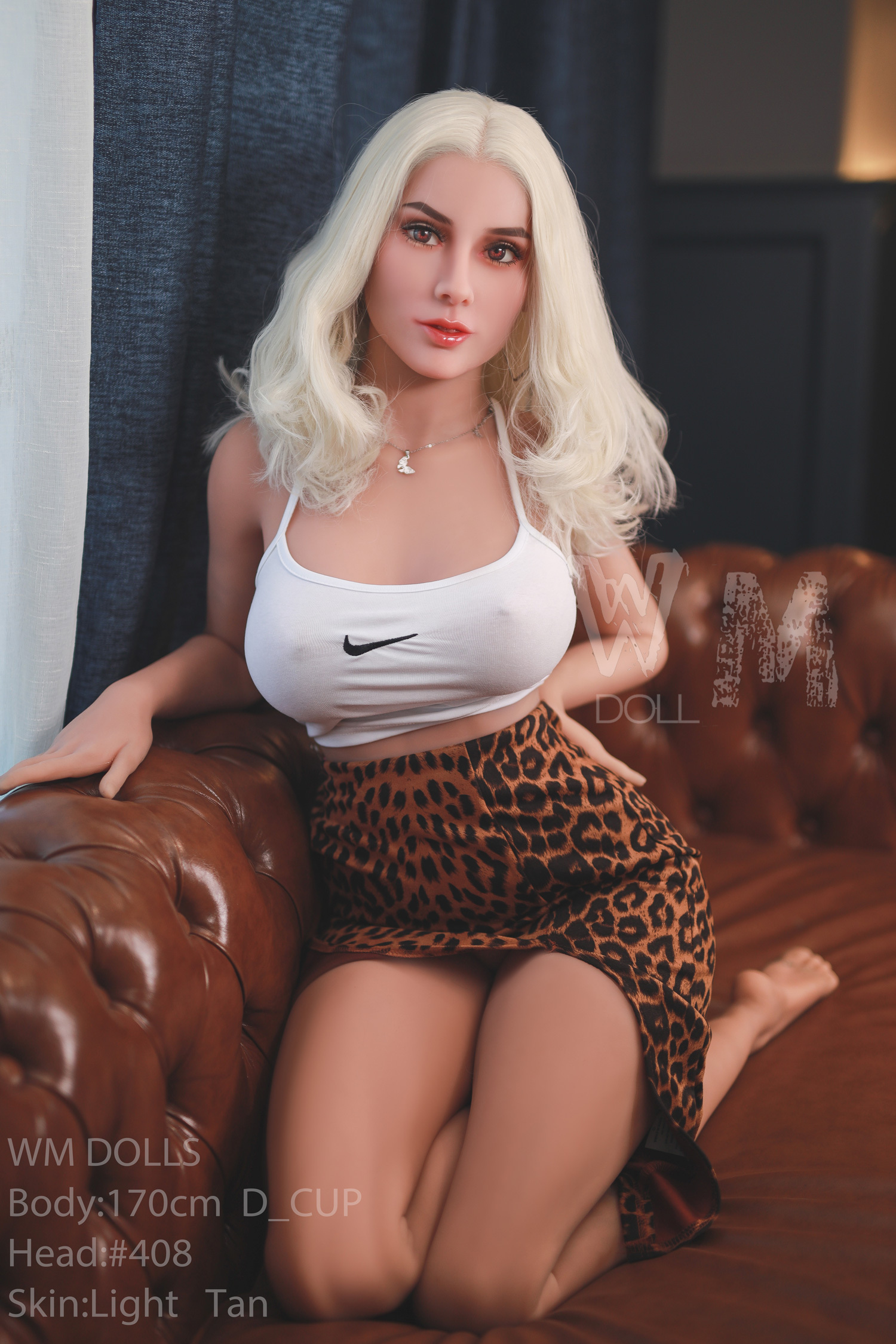 WM Dolls® 170cm (5.58') D Cup  with Head #408 TPE Sex Doll