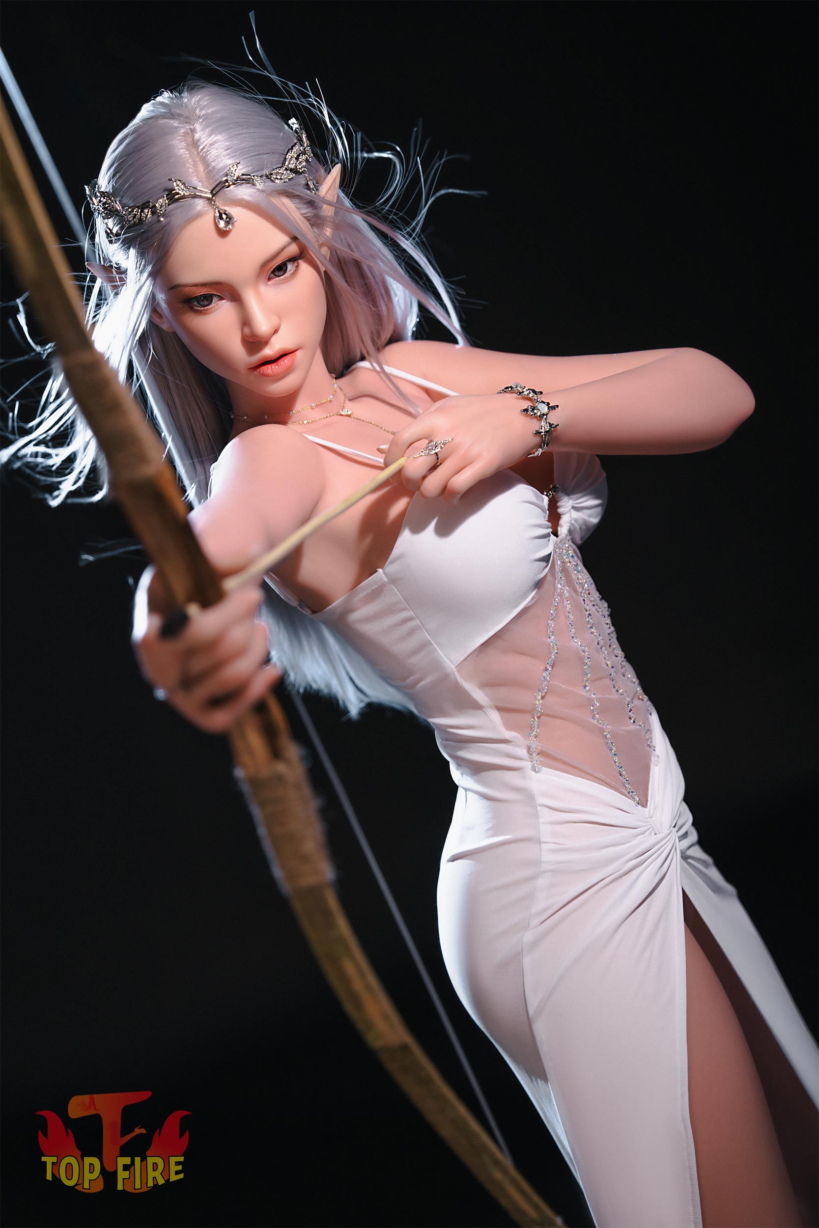 TOP FIRE® 165cm (5.41')  C Cup T07 Lorna  Silicone Sex Doll