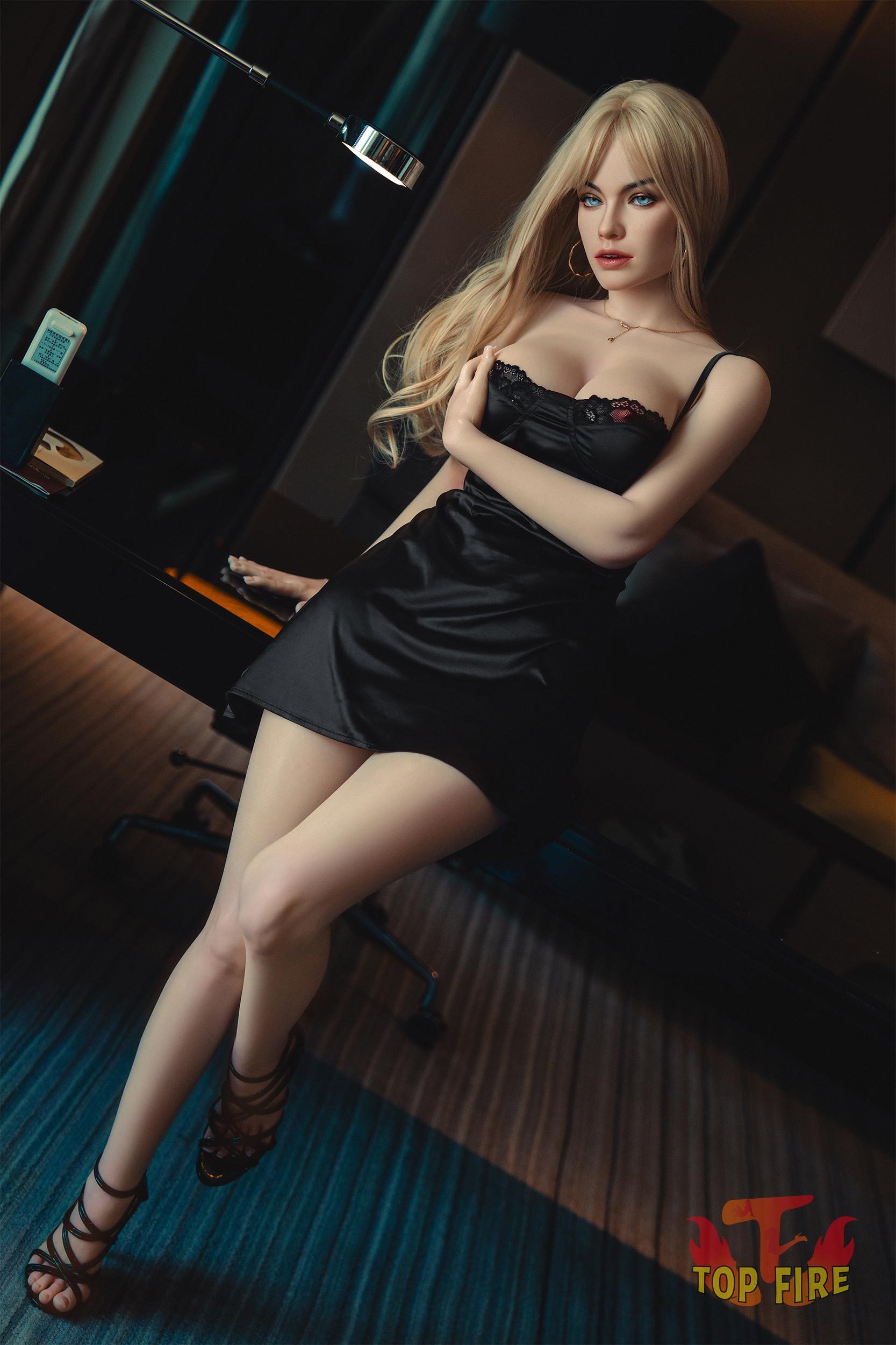 TOP FIRE® 158cm (5.18')  D Cup T08 Doris  Silicone Sex Doll