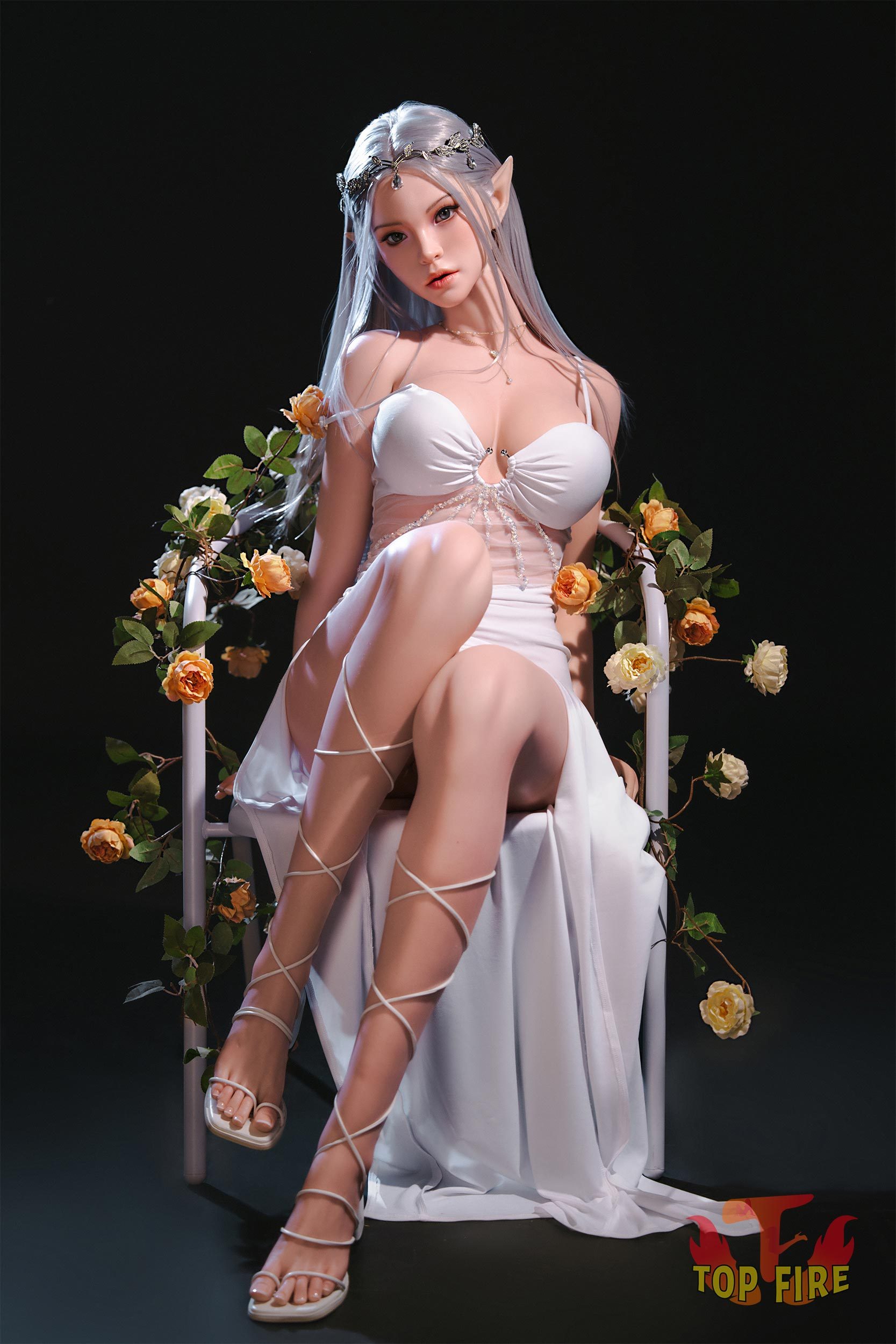 TOP FIRE® 165cm (5.41')  C Cup T07 Lorna  Silicone Sex Doll