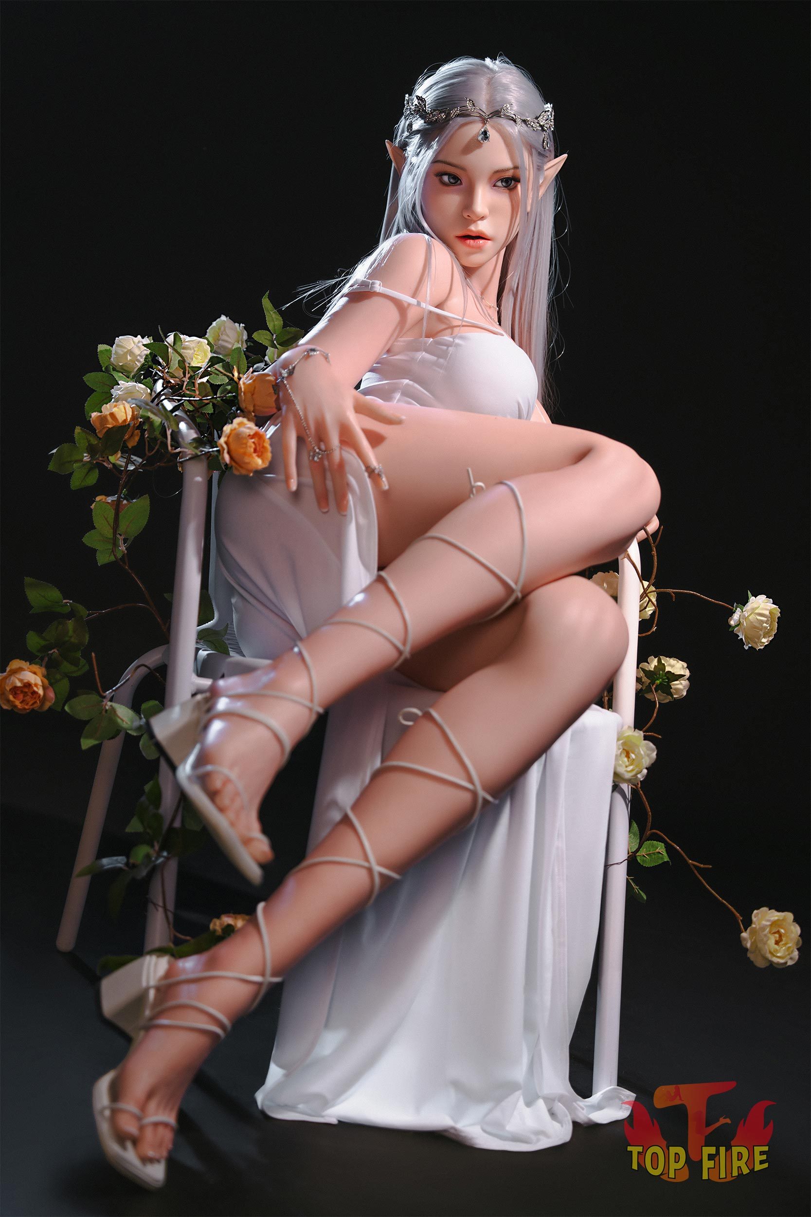 TOP FIRE® 165cm (5.41')  C Cup T07 Lorna  Silicone Sex Doll