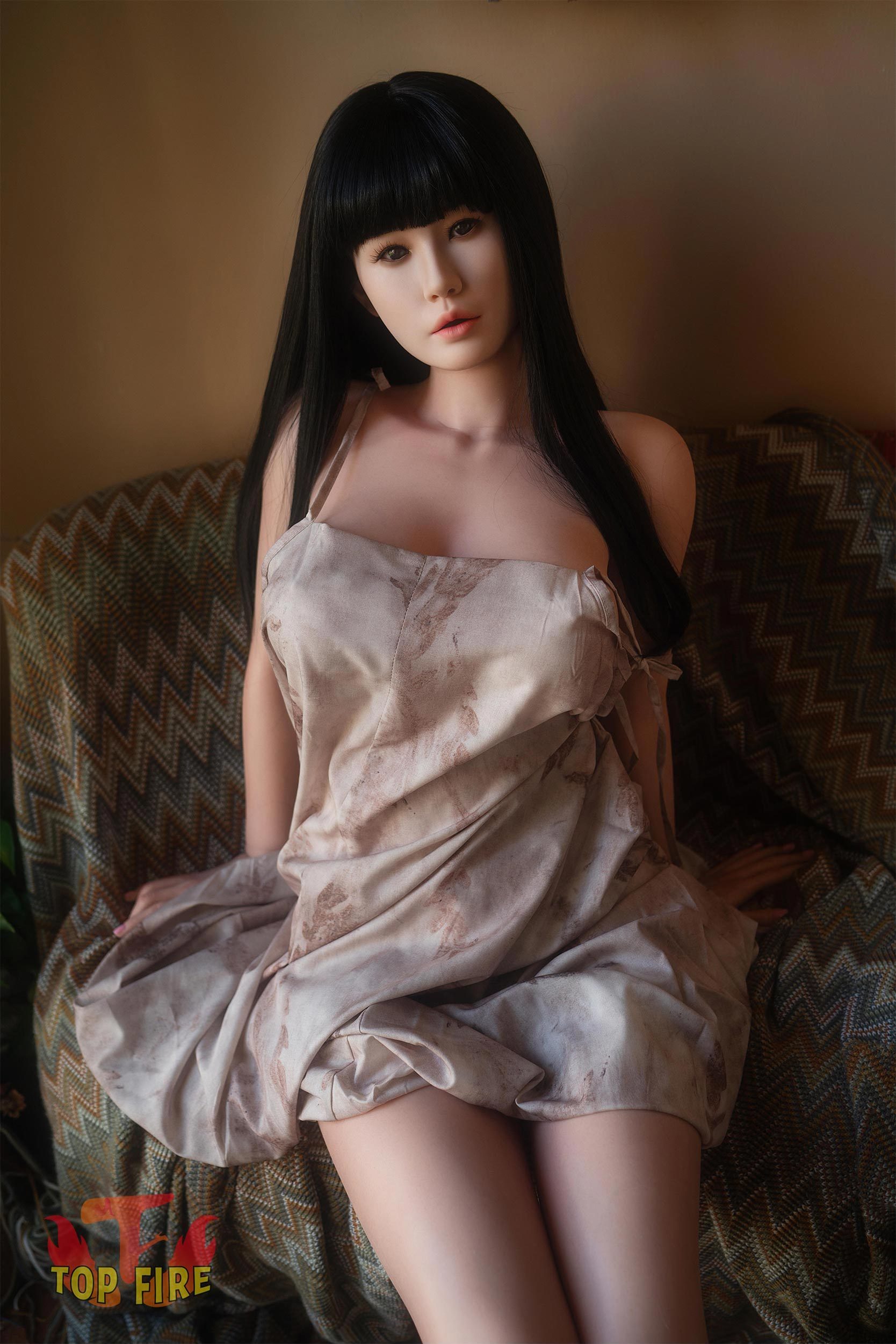 TOP FIRE® 158cm (5.18')  D Cup T30 Rose  Silicone Sex Doll