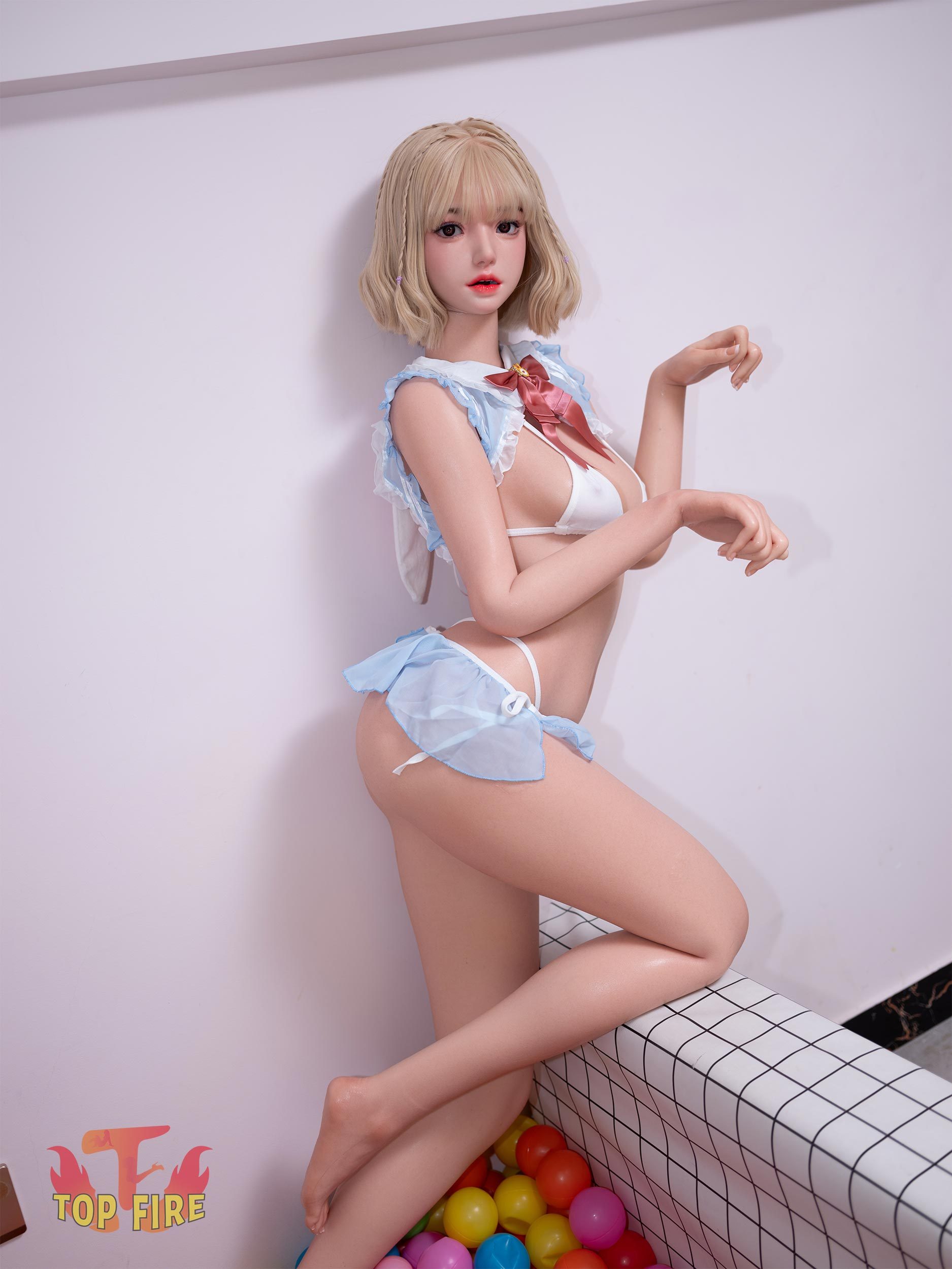 TOP FIRE® 164cm (5.38')  B Cup T35 Kali  Silicone Sex Doll