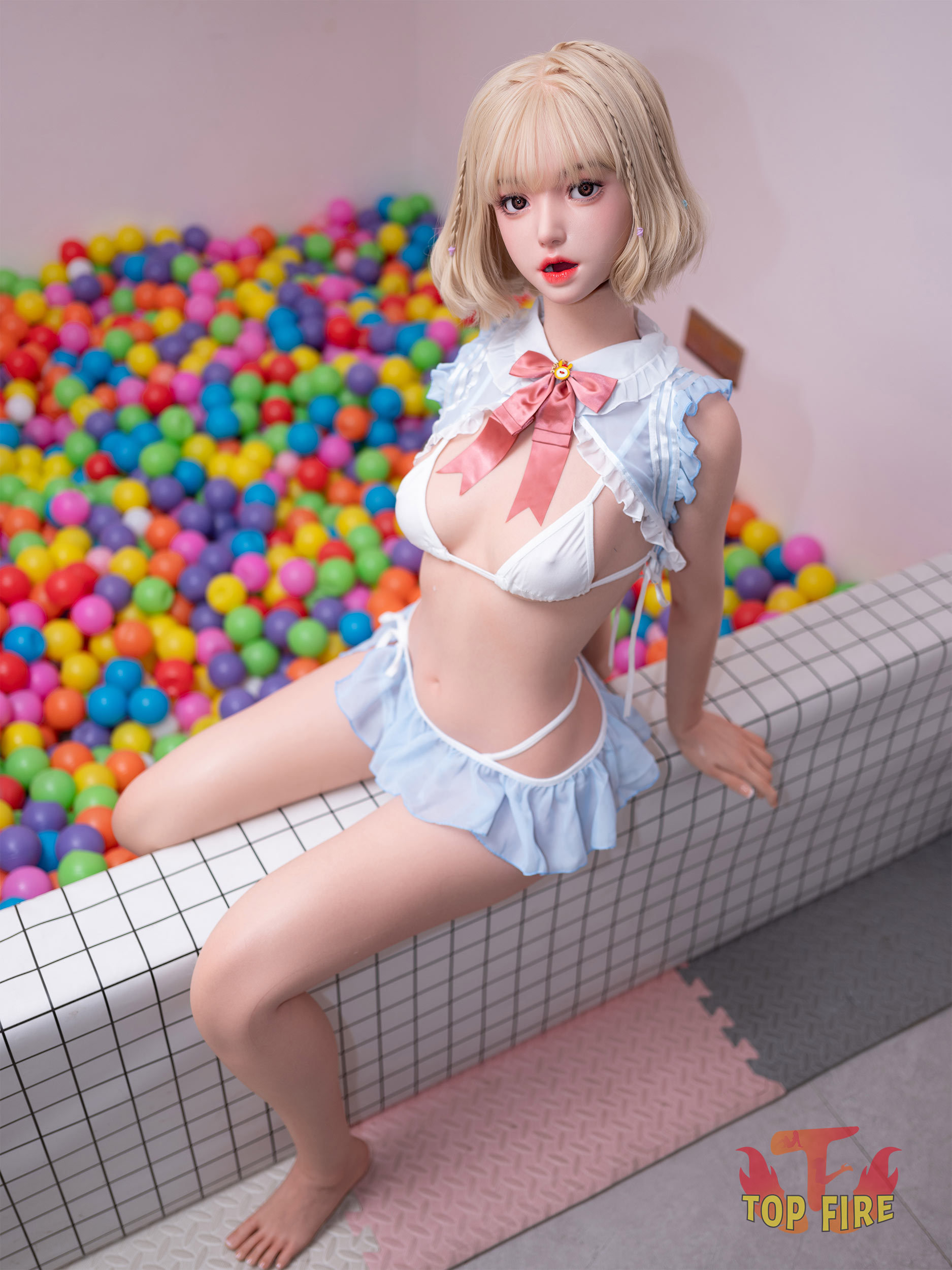 TOP FIRE® 164cm (5.38')  B Cup T35 Kali  Silicone Sex Doll