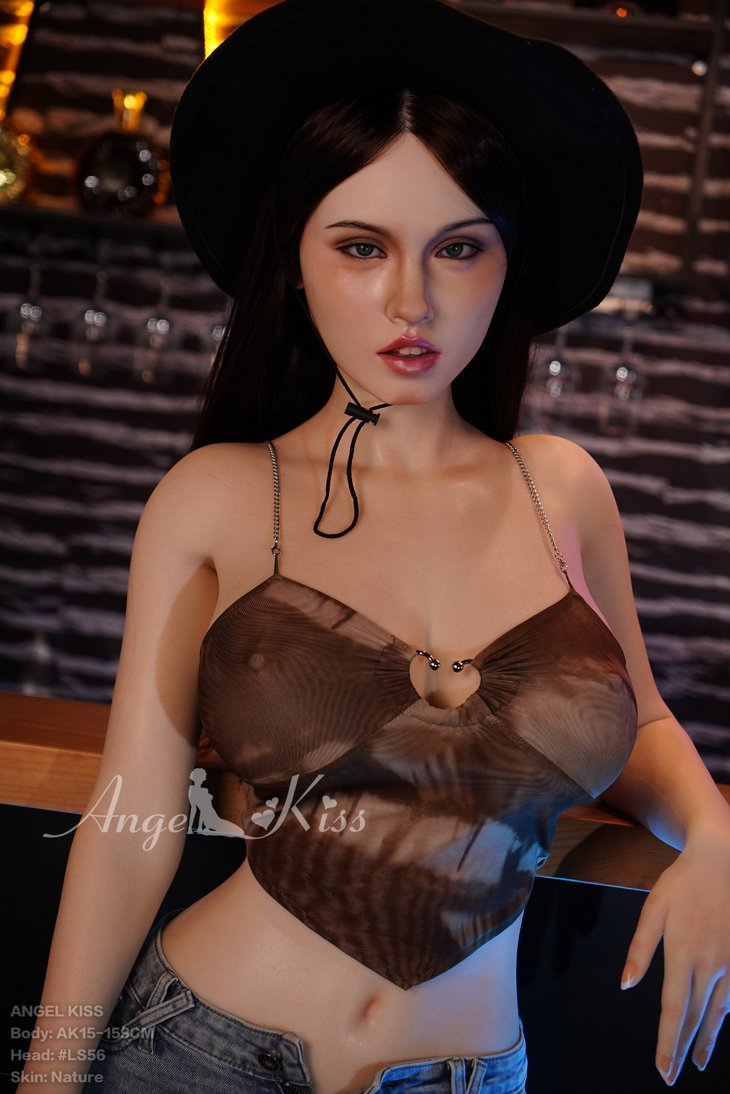 Angelkiss® 159cm (5.22')  AK15-159 LS56 Silicone Sex Doll