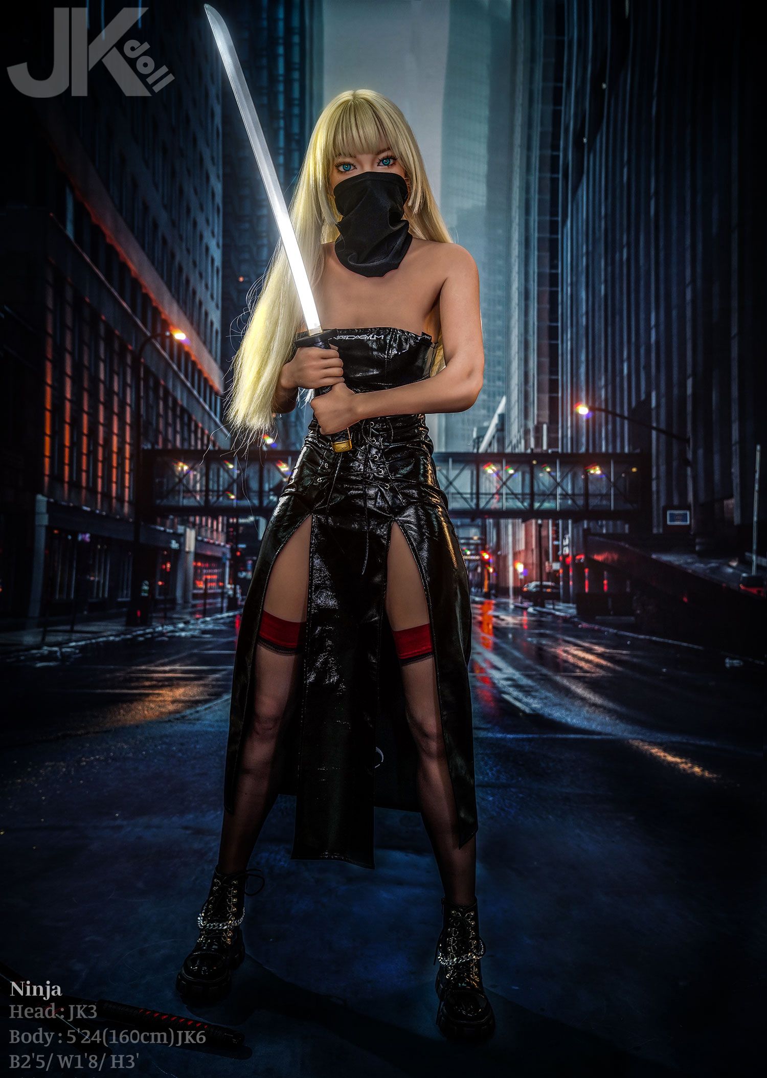 Angelkiss® 160cm (5.25')  Ninja Sex Doll