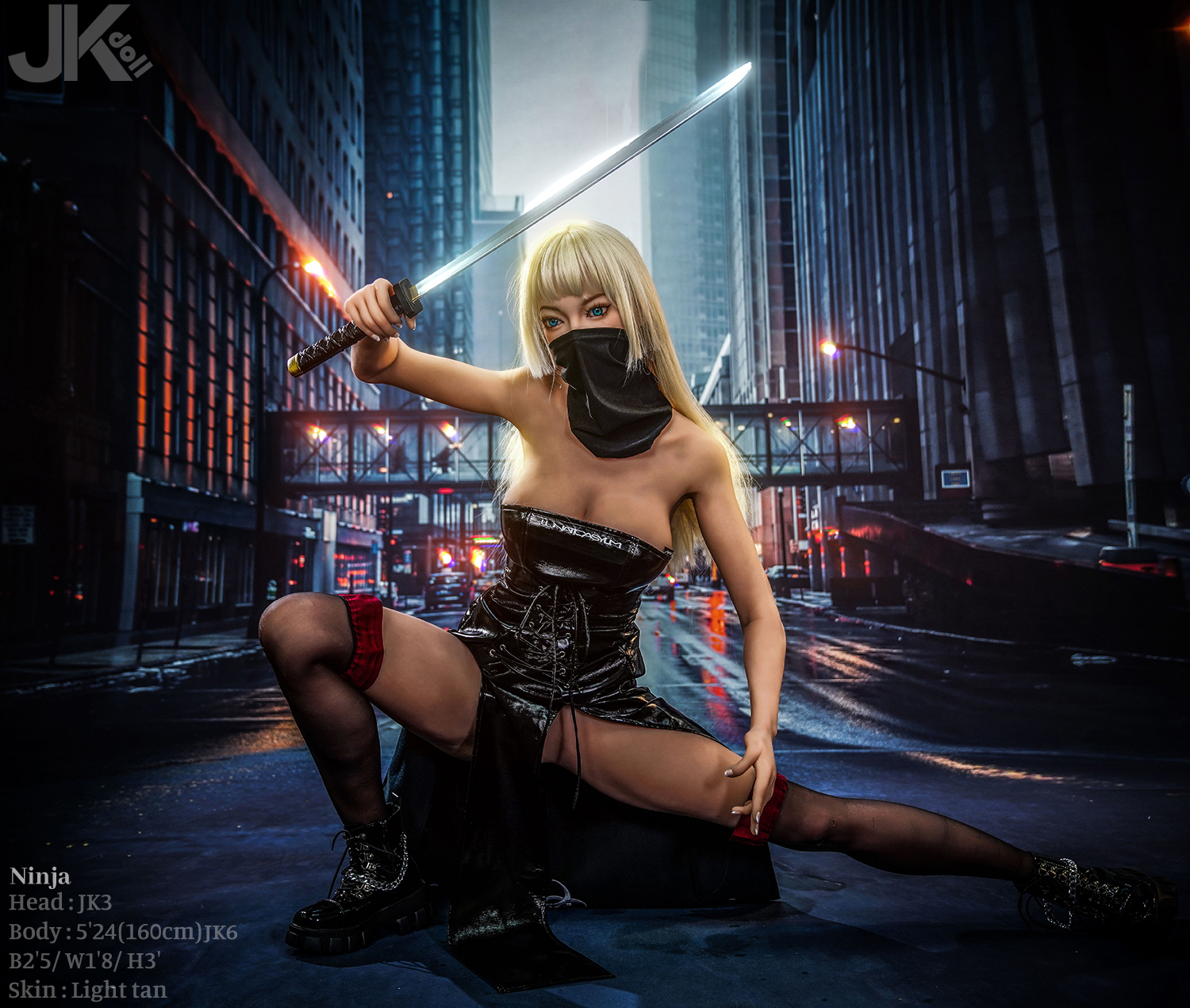Angelkiss® 160cm (5.25')  Ninja Sex Doll