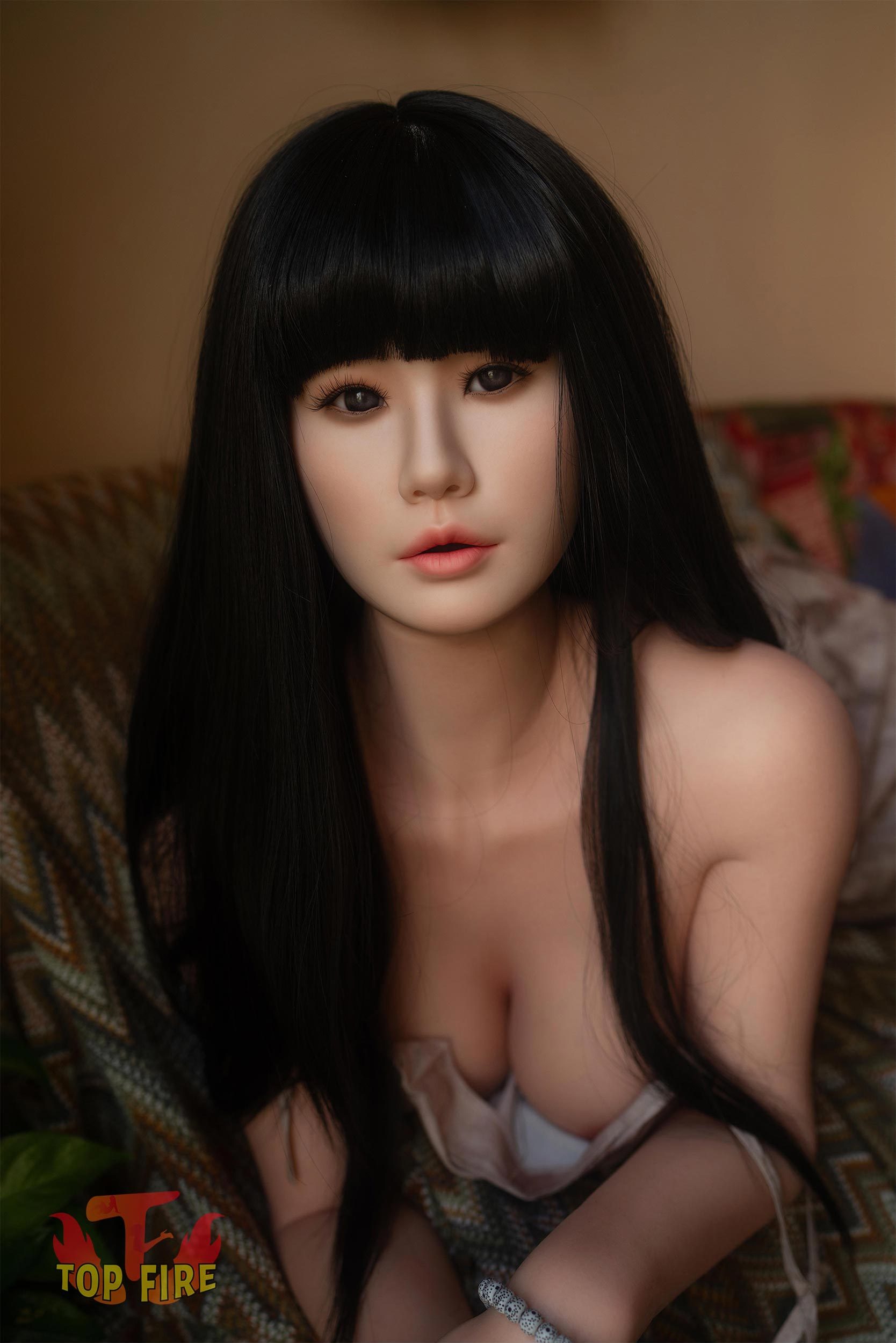 TOP FIRE®  Silicone  Sex Doll Heads