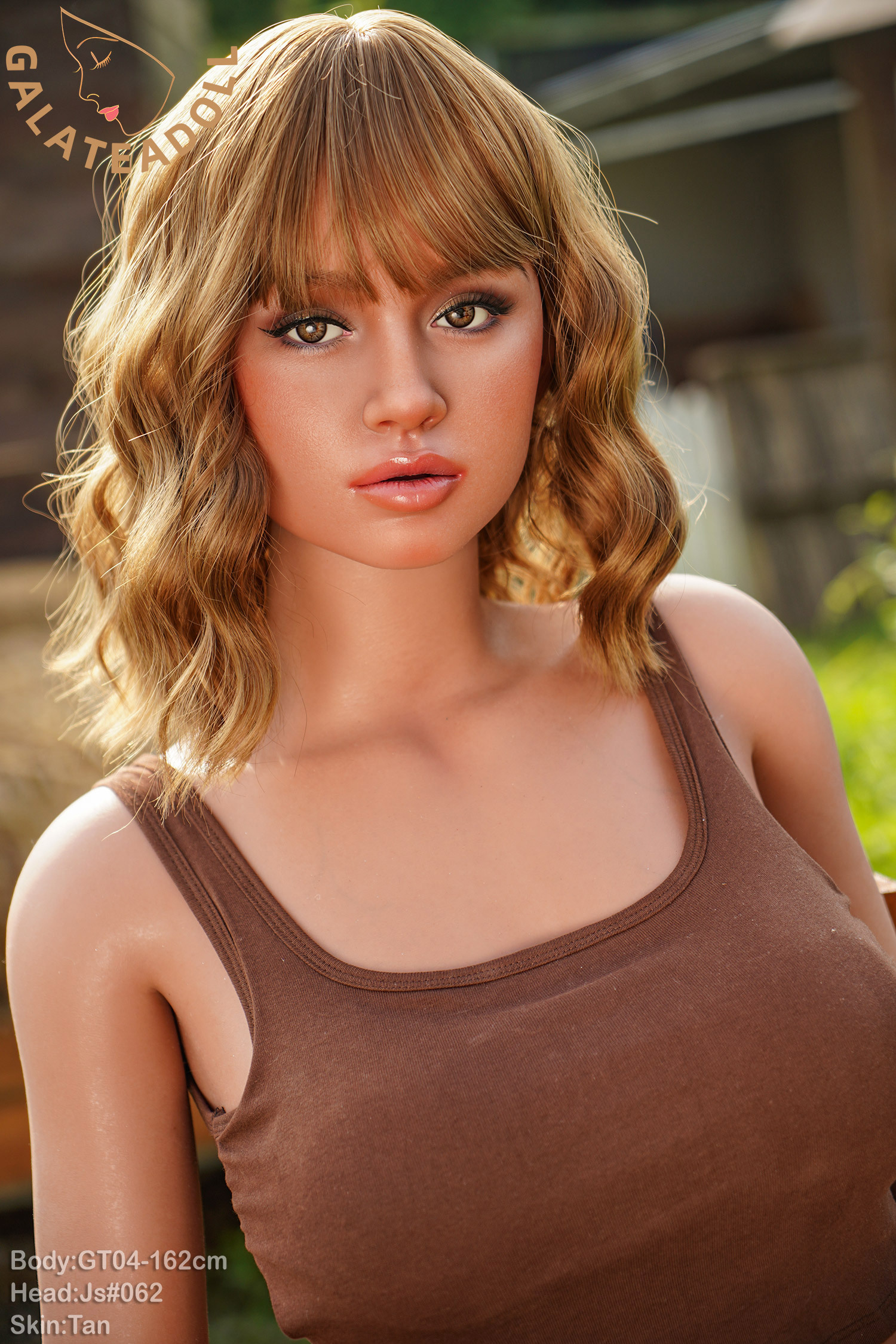 GALATEA DOLL® 162cm (5.31') GT04+JS062 (Tan) Silicone Sex Doll