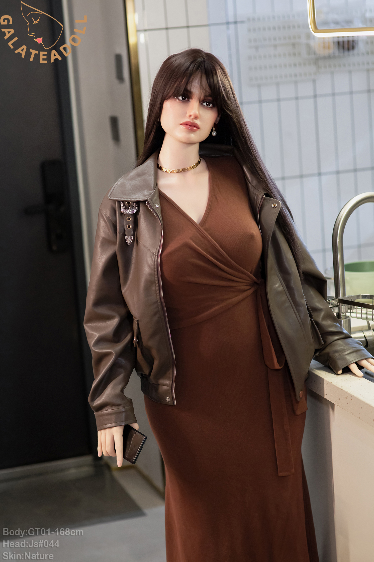 GALATEA DOLL® 168cm (5.51') GT01+JS044 (Nature) 2 Silicone Sex Doll