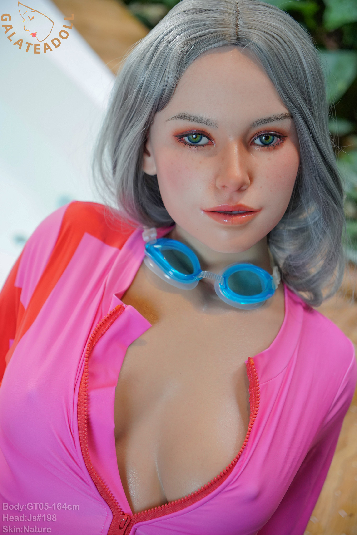 GALATEA DOLL® 164cm (5.38') GT05+JS198 (Nature) Silicone Sex Doll