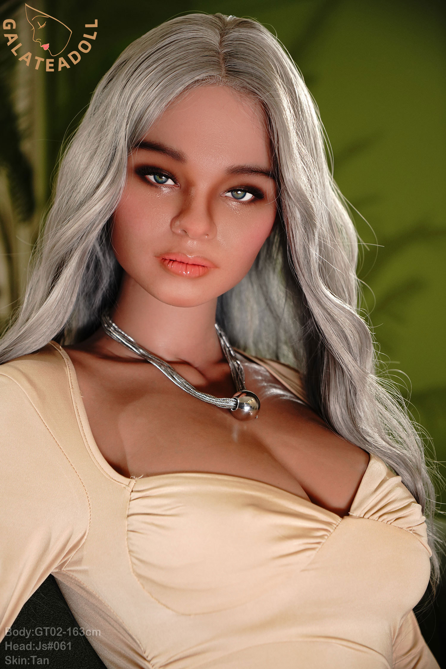 GALATEA DOLL® 163cm (5.35') GT02+JS061 (Tan) Silicone Sex Doll