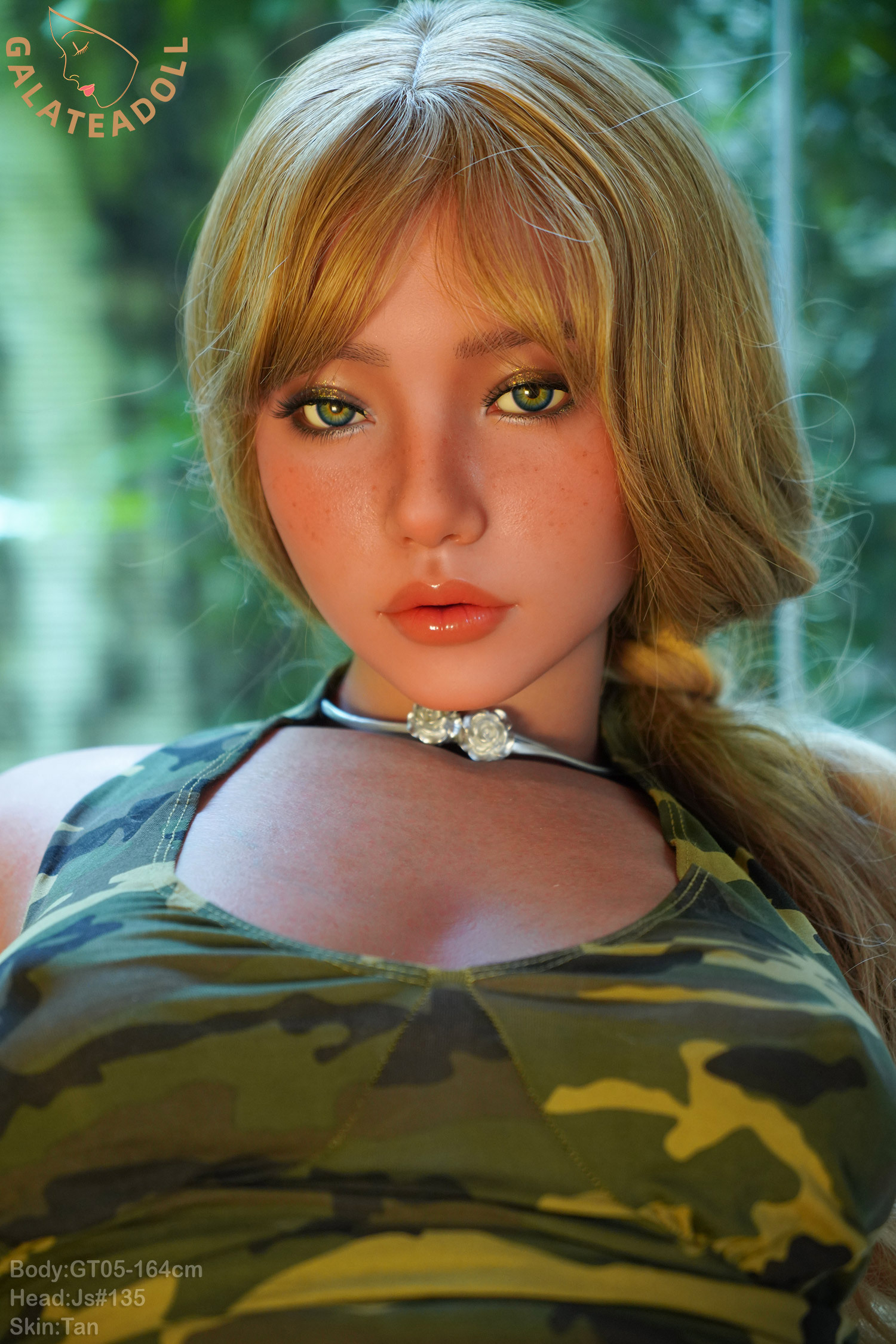 GALATEA DOLL® 164cm (5.38') GT05+JS135 (Tan) Silicone Sex Doll