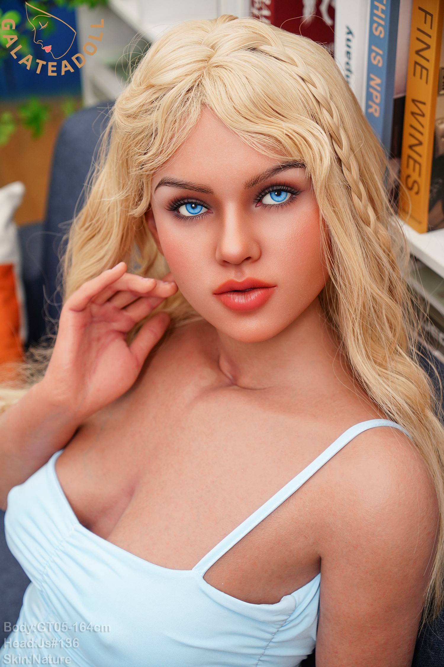 GALATEA DOLL® 164cm (5.38') GT05+JS136 (Nature)  Silicone Sex Doll