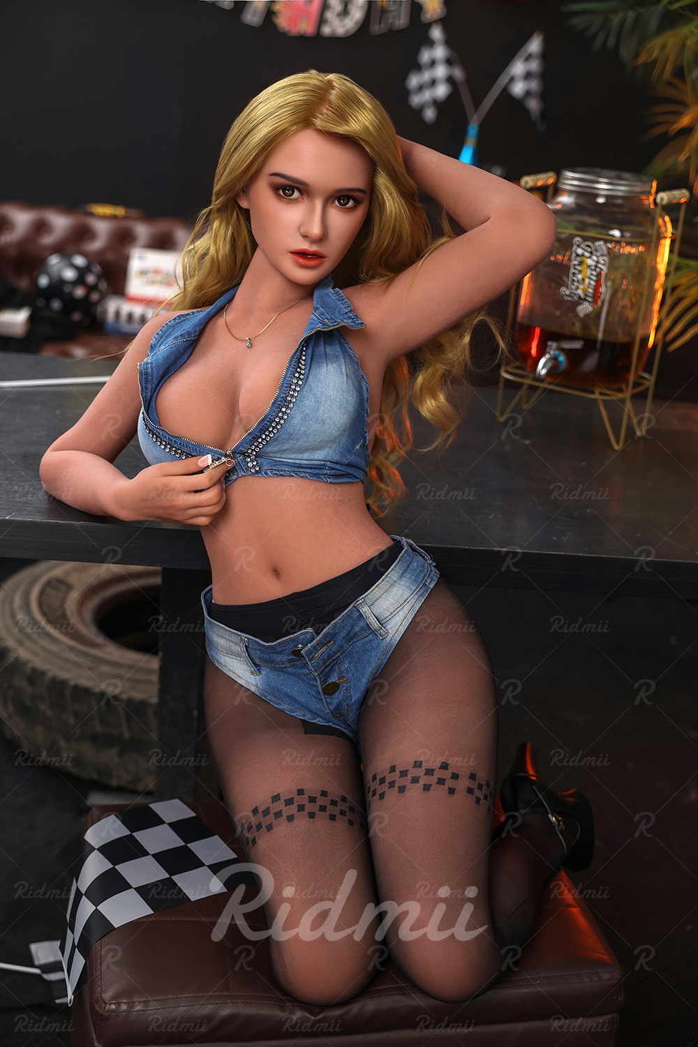 RIDMII® 152cm ( 4.99' )  Tessa ROS Head Hybrid Sex Doll