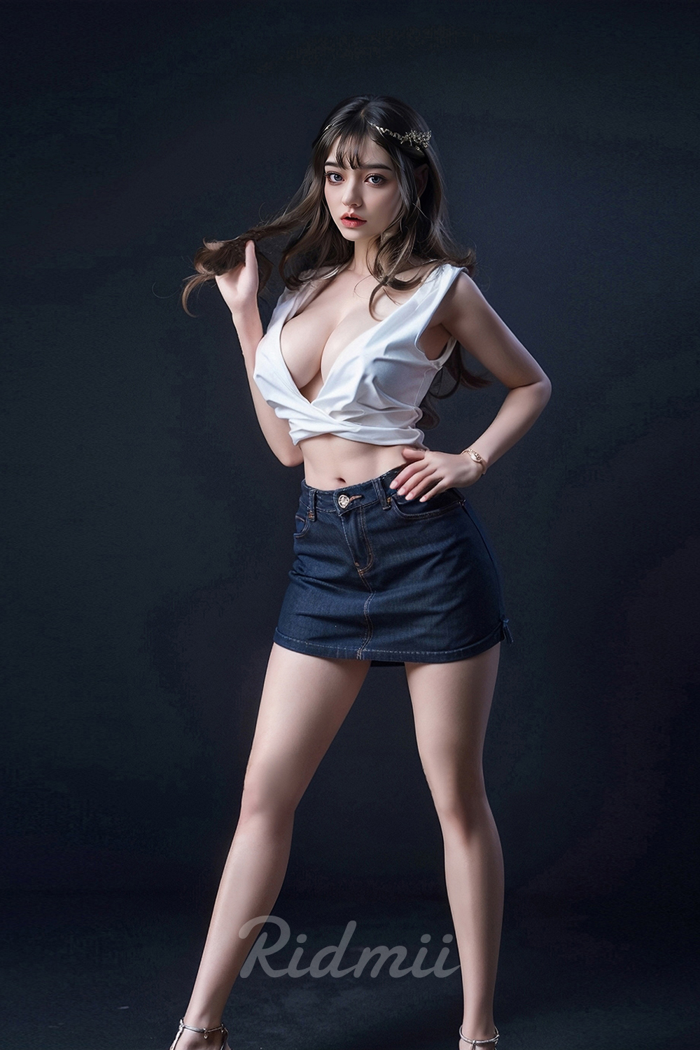 RIDMII® 169cm ( 5.54' ) Miranda Plus ROS Head Hybrid Sex Doll
