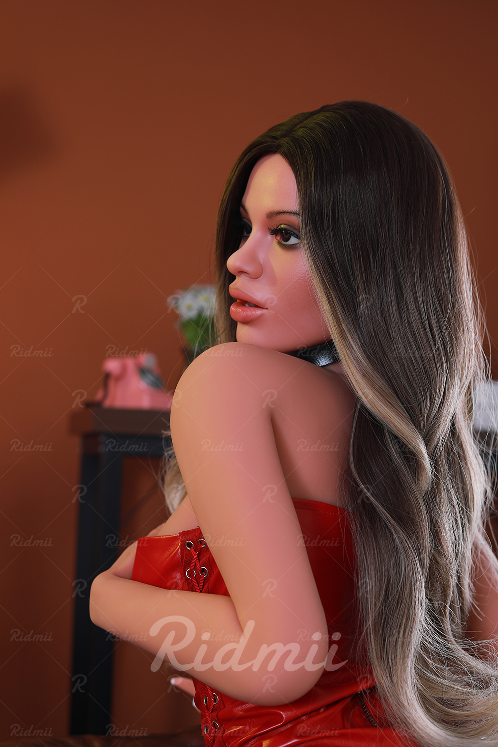 RIDMII® 166cm ( 5.45' )  Kenya ROS Head Hybrid Sex Doll