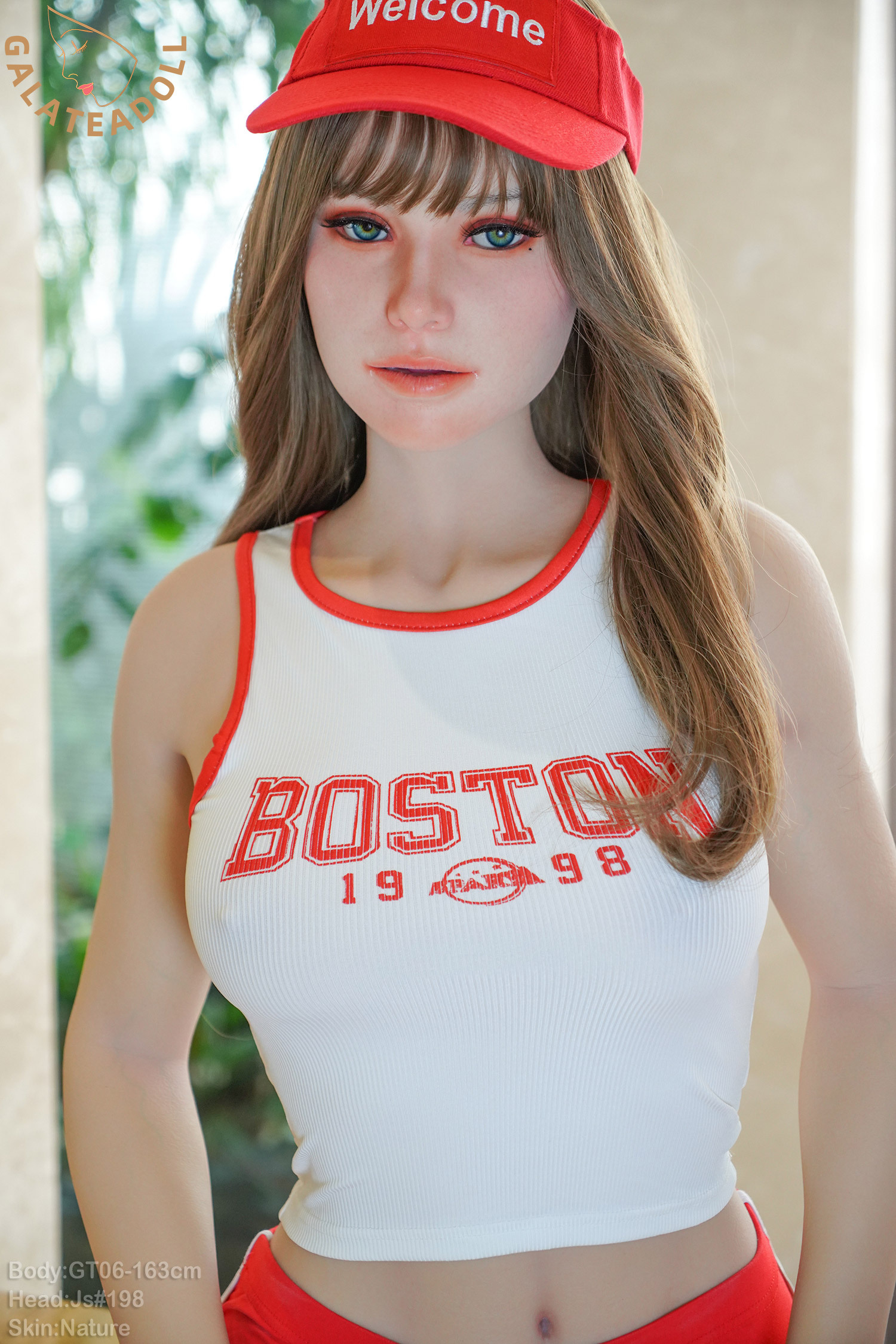 GALATEA DOLL® 163cm (5.35') GT06+#JS198 (Nature)  Silicone Sex Doll
