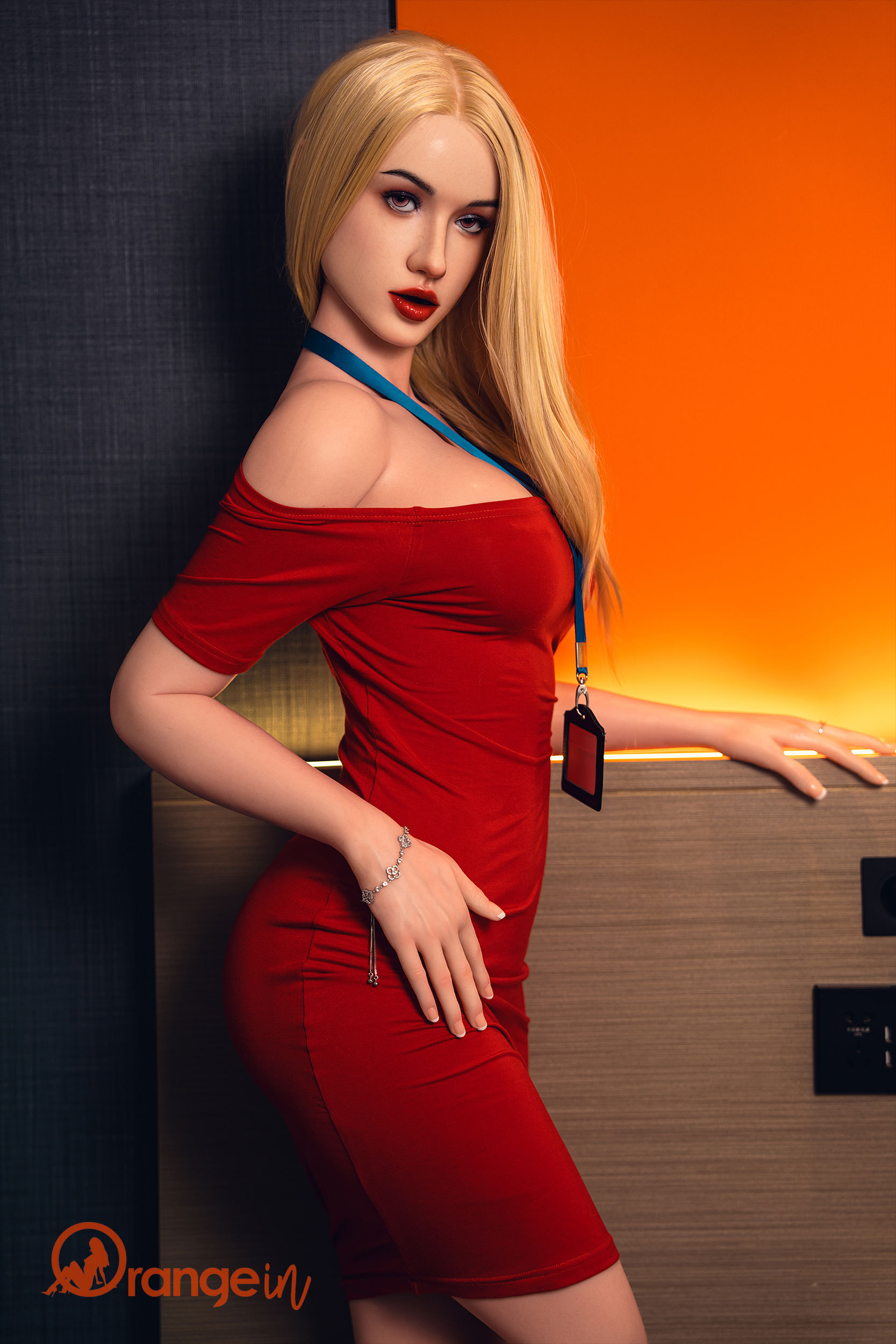 Orange in® 165cm (5.41')  898  Silicone Sex Doll