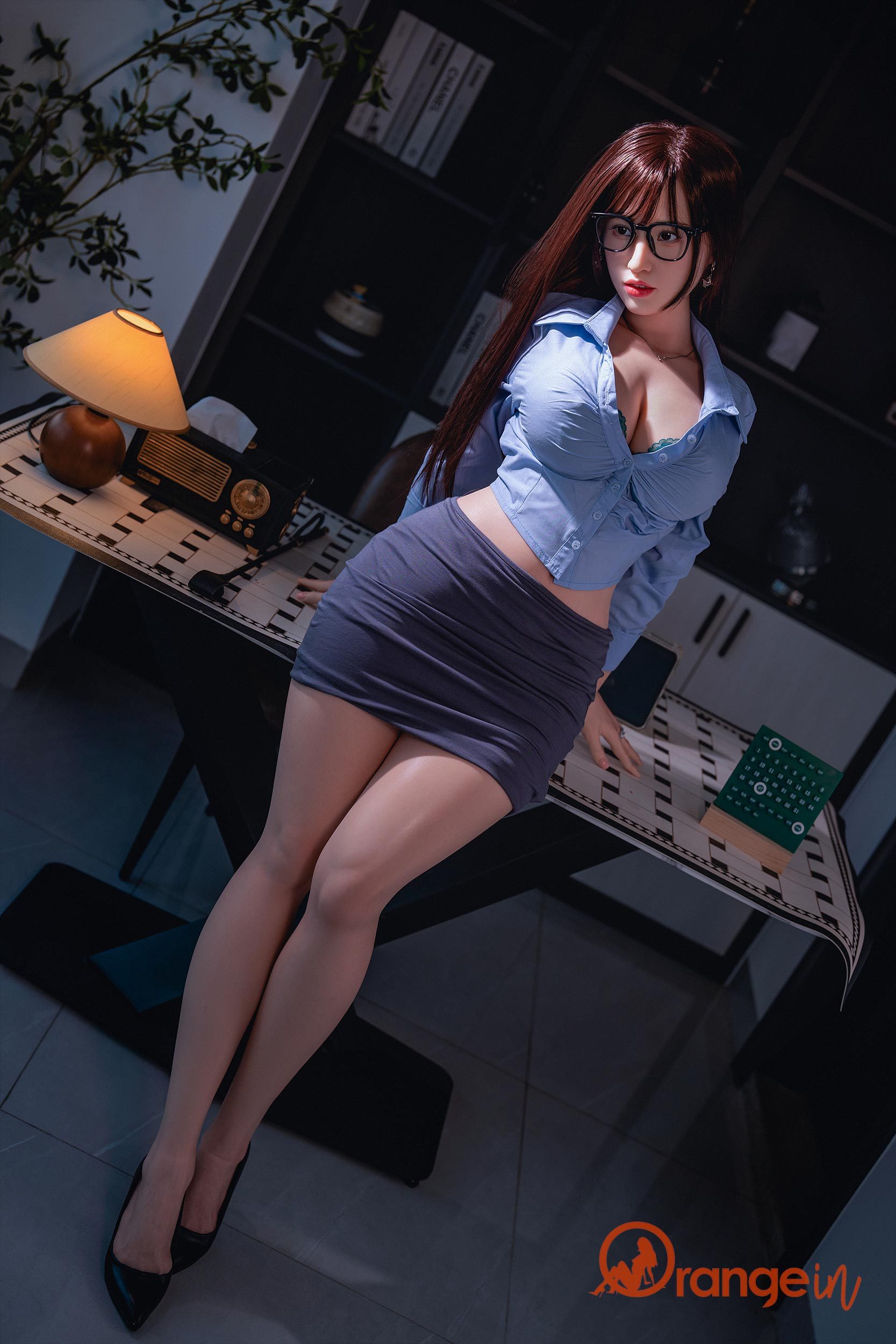 Orange in® 169cm (5.54')  691  Silicone Sex Doll