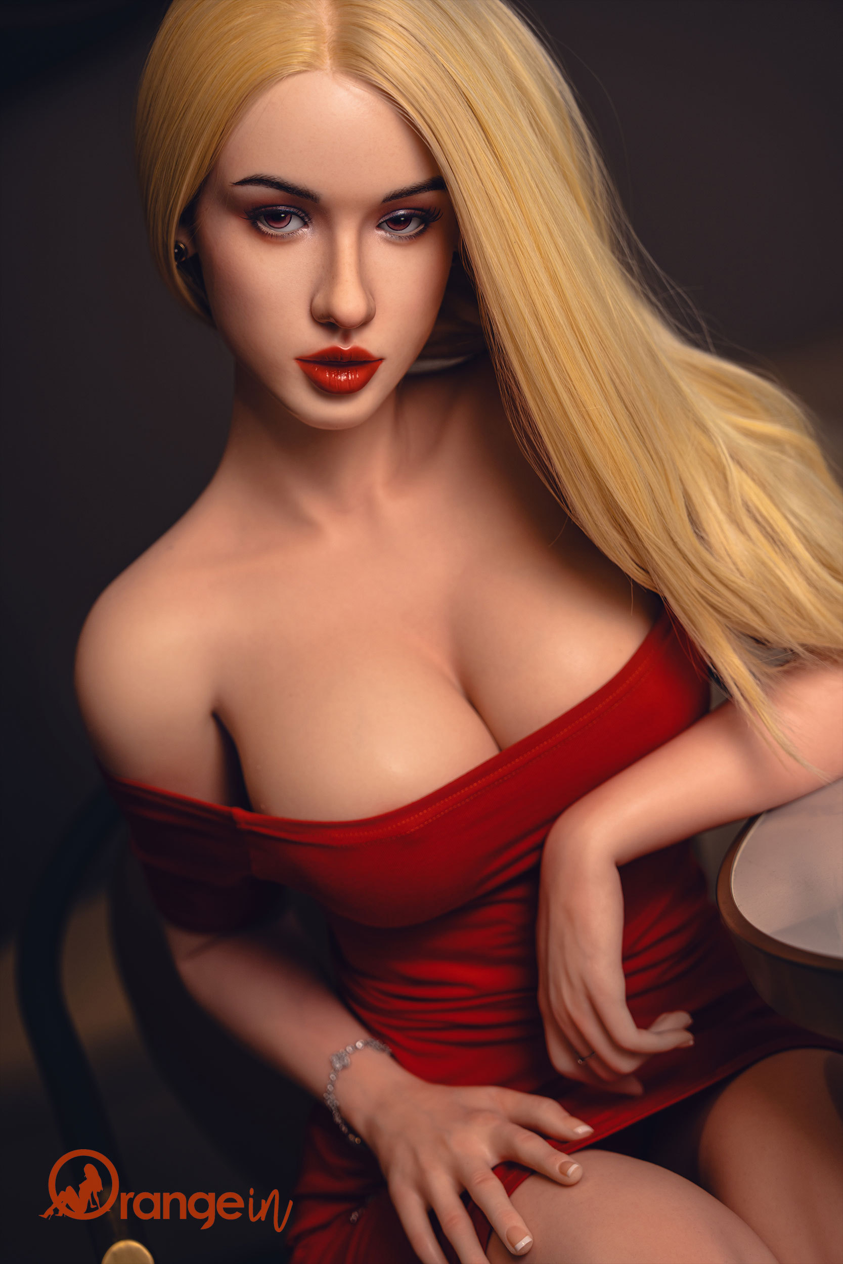 Orange in® 165cm (5.41')  898  Silicone Sex Doll