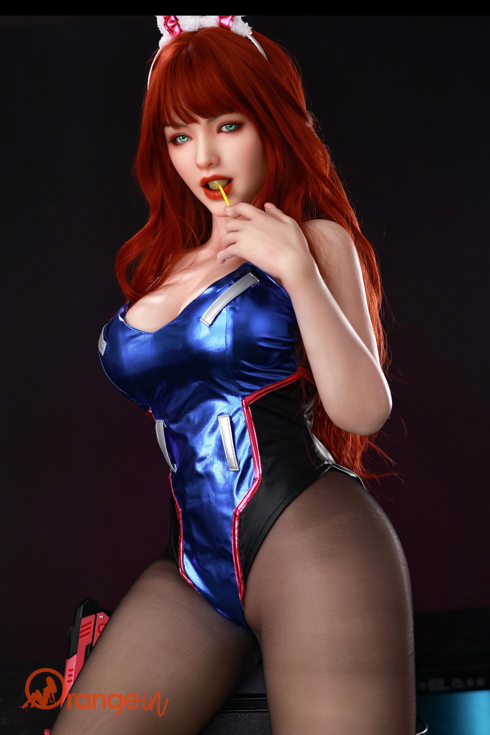 Orange in® 165cm (5.41')  604  Silicone Sex Doll