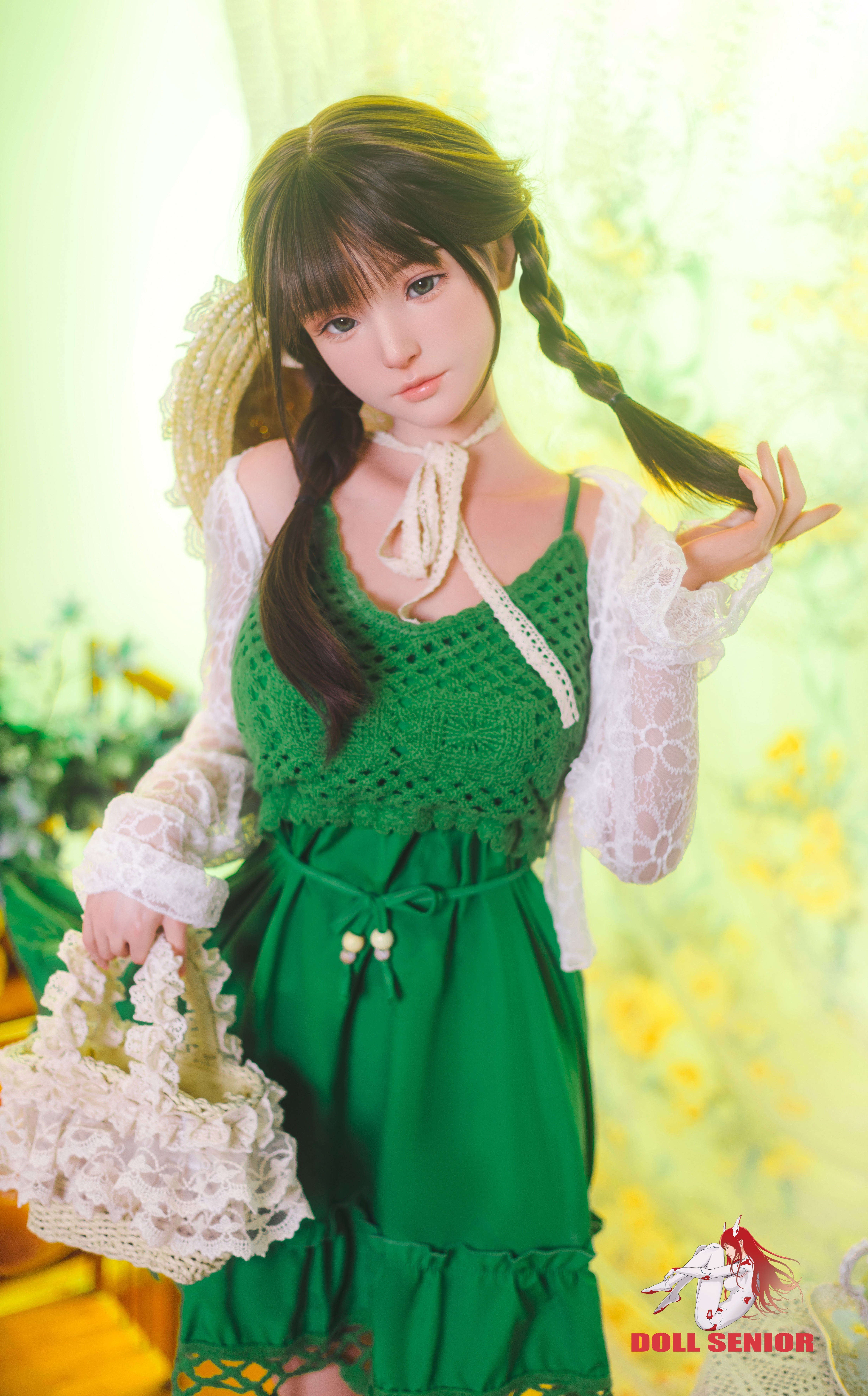 Doll Senior® 148cm ( 4.86' )  D Cup Silicone Head Sex Doll-Miye