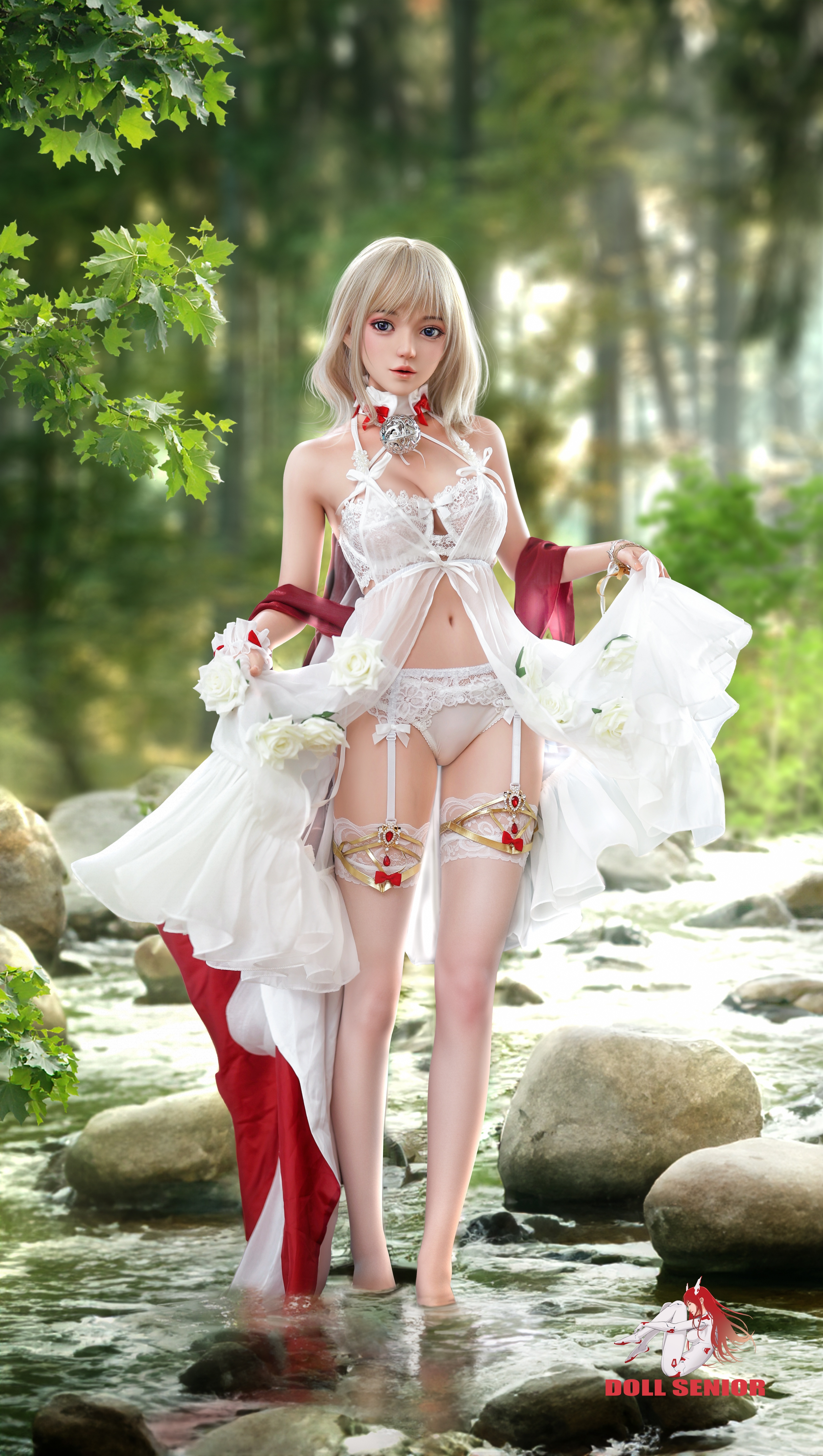 Doll Senior® 148cm ( 4.86' )  D Cup Silicone Head Sex Doll-Jike