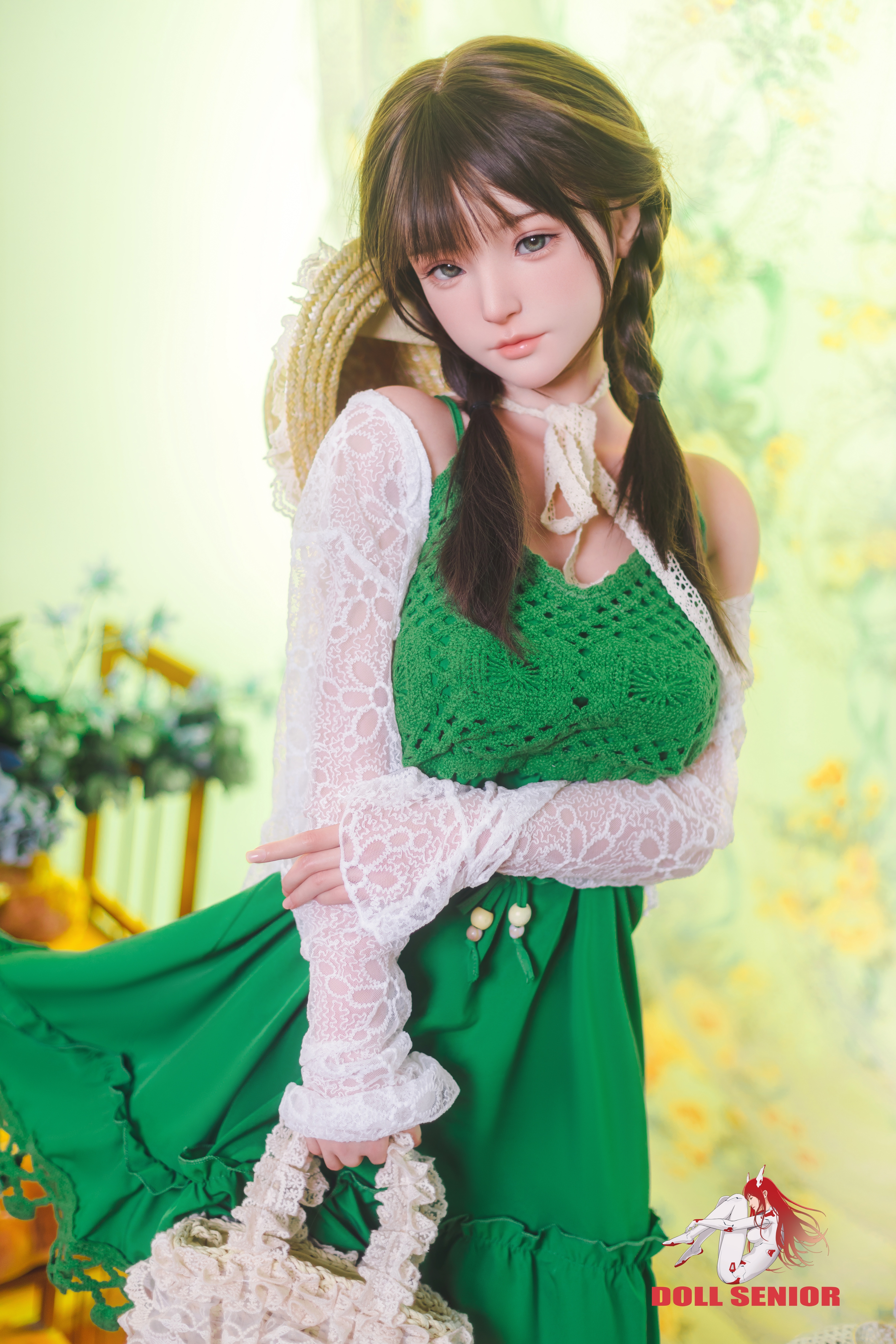 Doll Senior® 148cm ( 4.86' )  D Cup Silicone Head Sex Doll-Miye