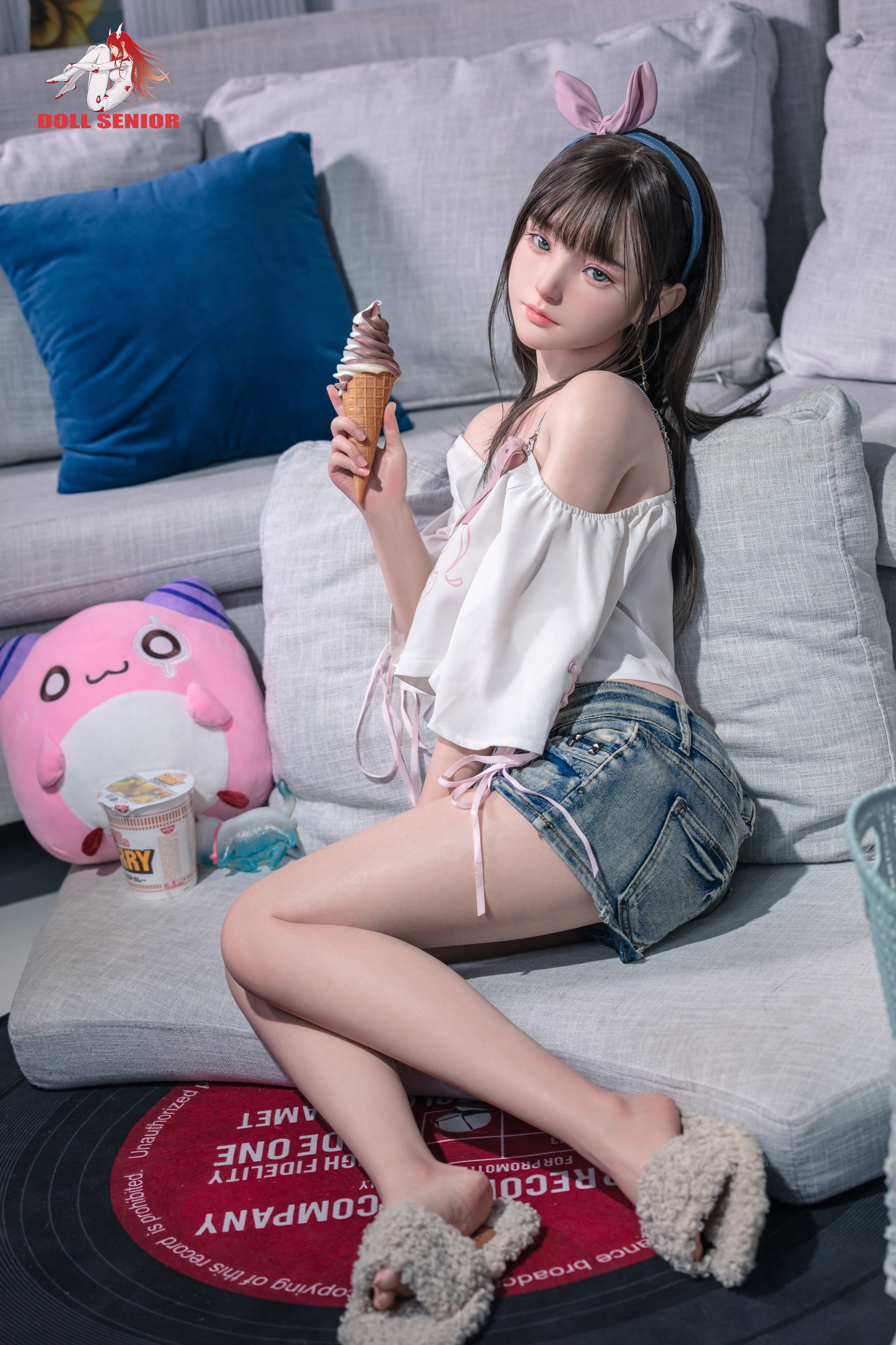 Doll Senior® 148cm ( 4.86' )  D Cup Silicone Head Sex Doll-Miye