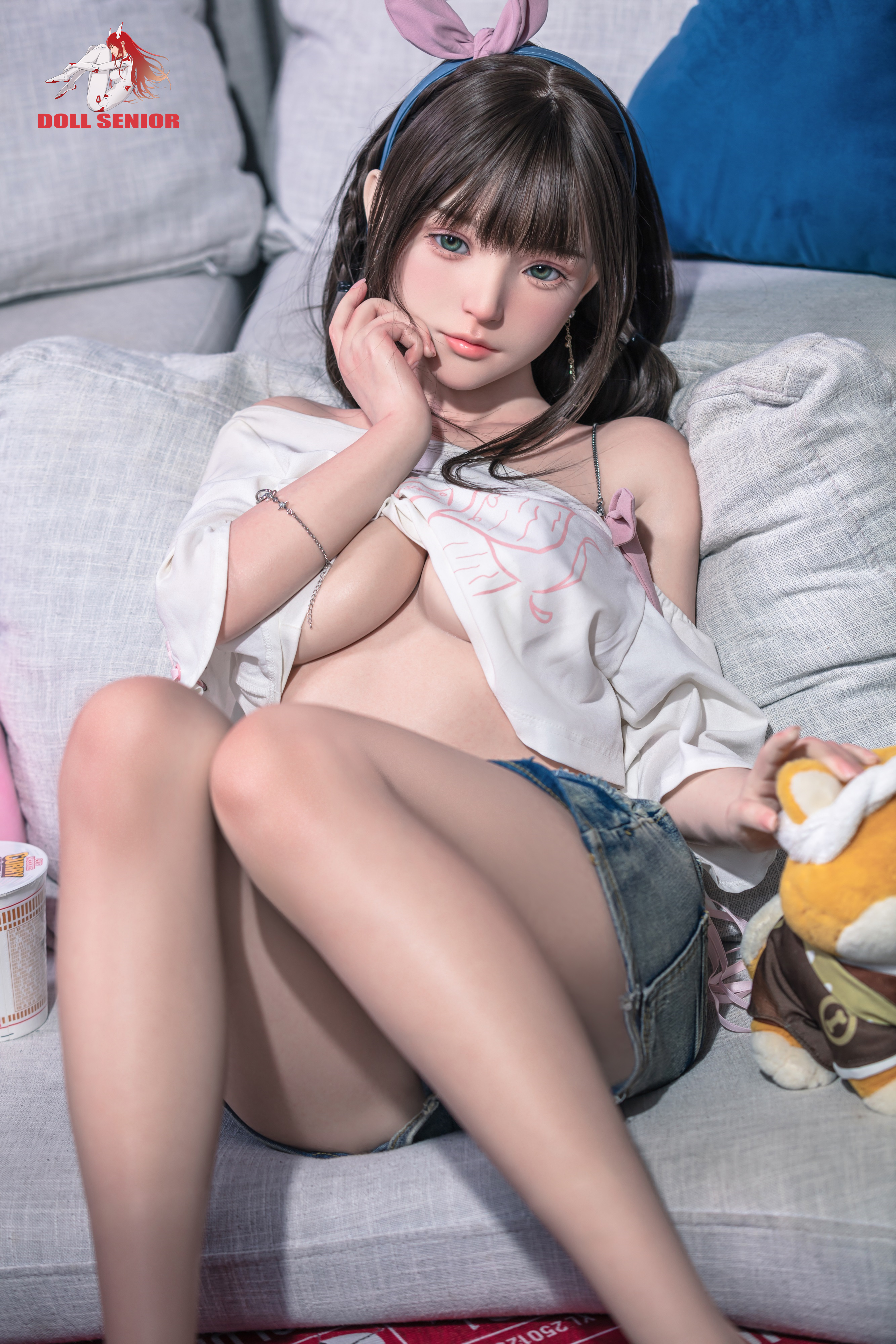 Doll Senior® 148cm ( 4.86' )  D Cup Silicone Head Sex Doll-Miye