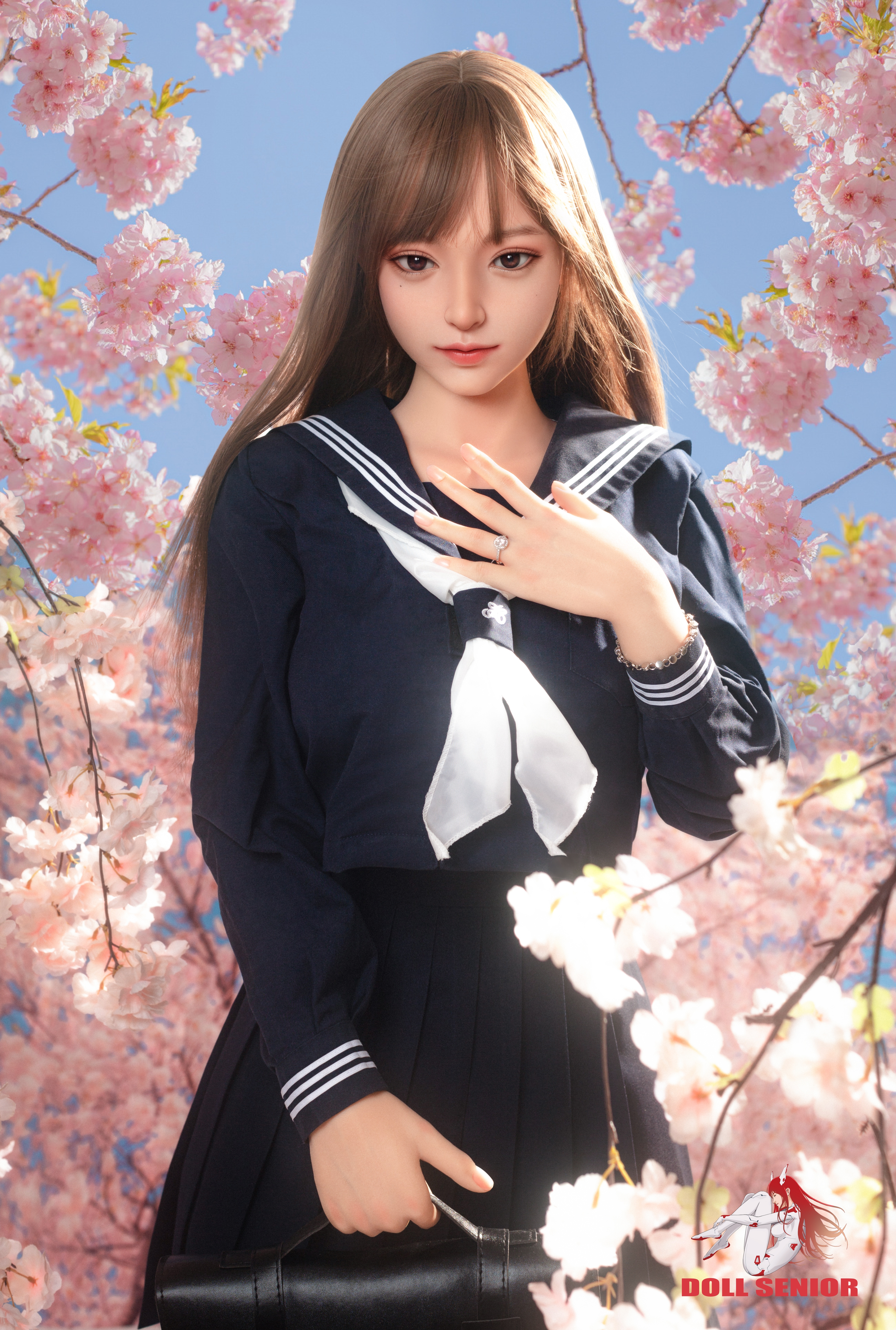 Doll Senior® 163cm ( 5.35' )  E Cup Silicone Head Sex Doll-Mengshu