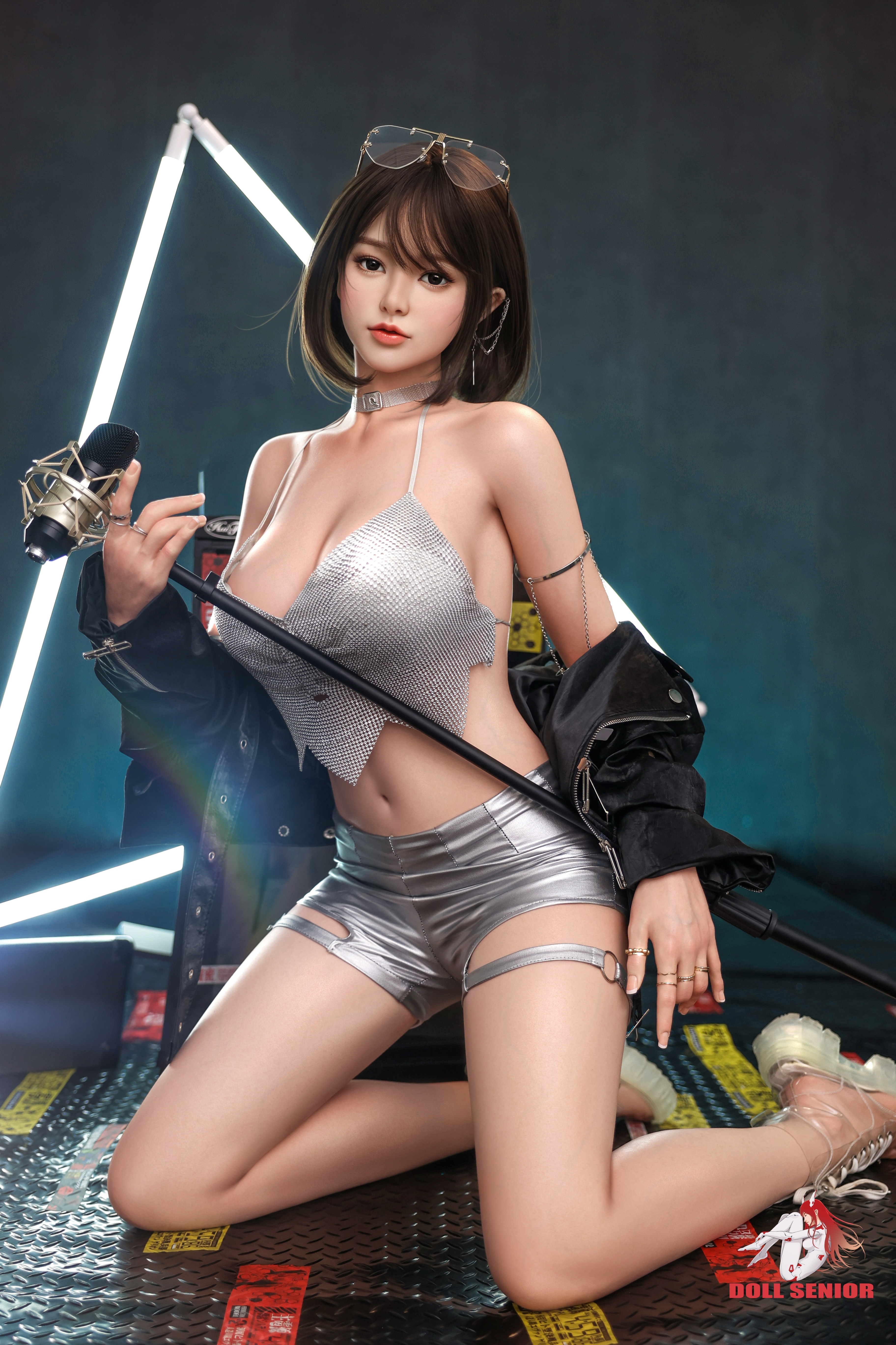 Doll Senior® 168cm ( 5.51' ) E Cup Silicone Head Sex Doll –Geji