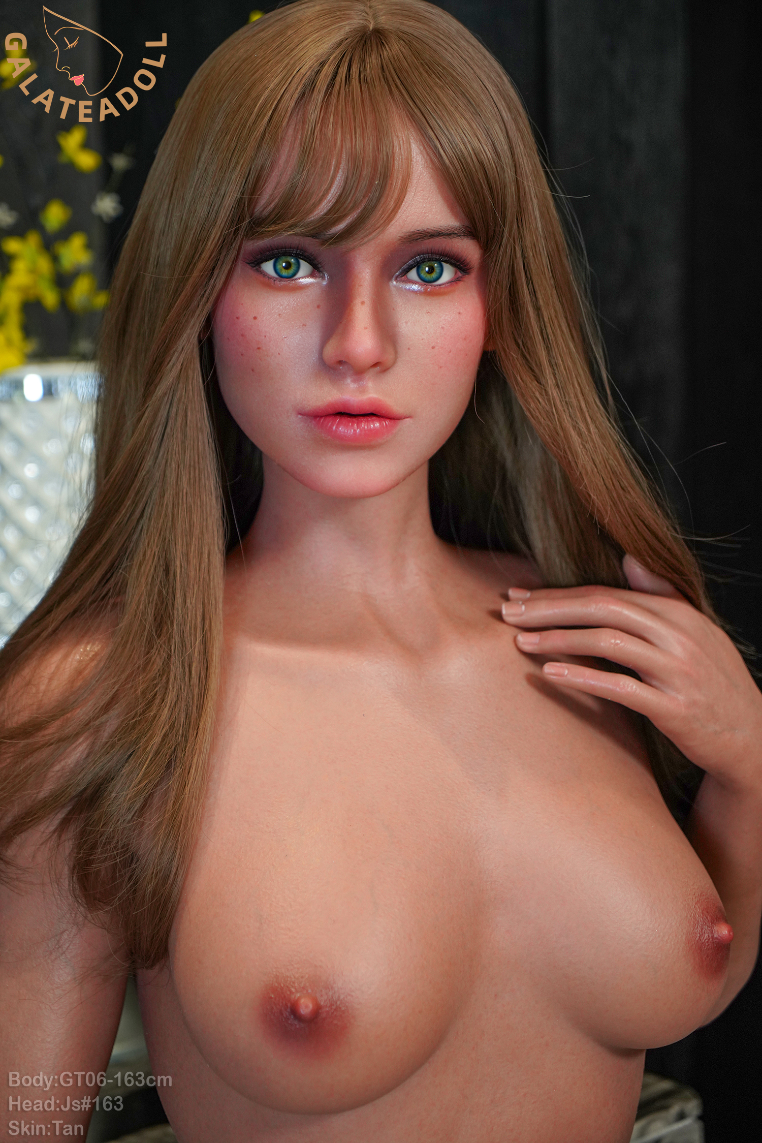 GALATEA DOLL® 163cm (5.35') GT06 #JS163 (Tan)  Silicone Sex Doll