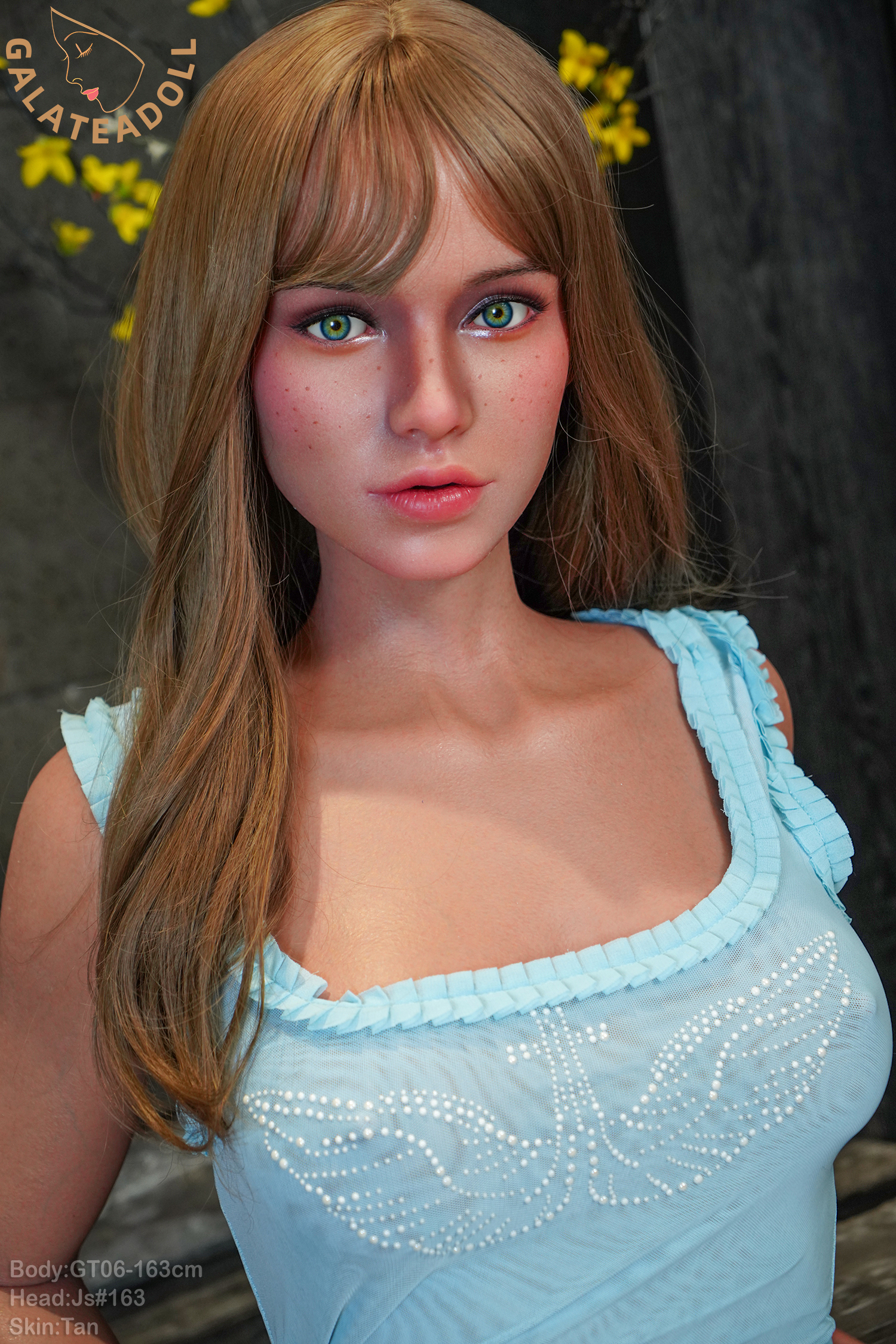 GALATEA DOLL® 163cm (5.35') GT06 #JS163 (Tan)  Silicone Sex Doll