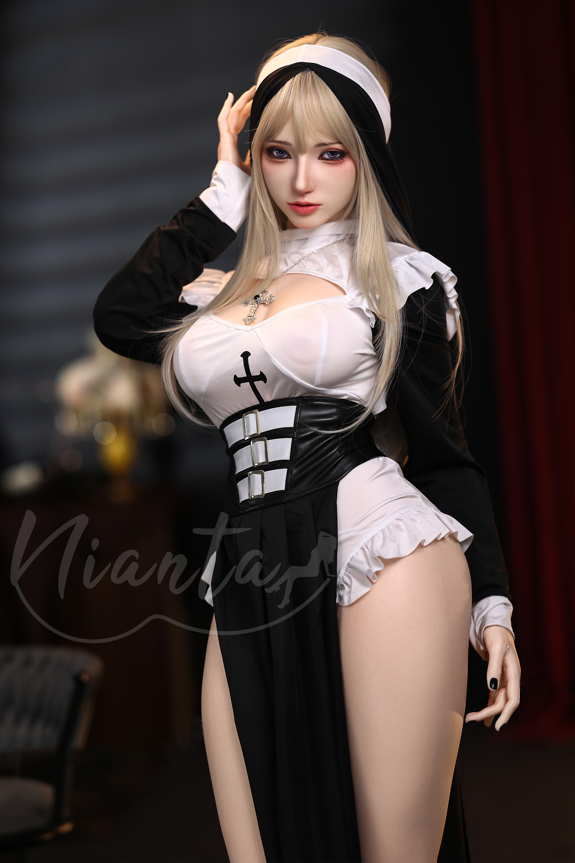 [ EU In Stock ] Nianta® 163cm (5.35') #35 Seraphina Velour Silicone Sex Doll