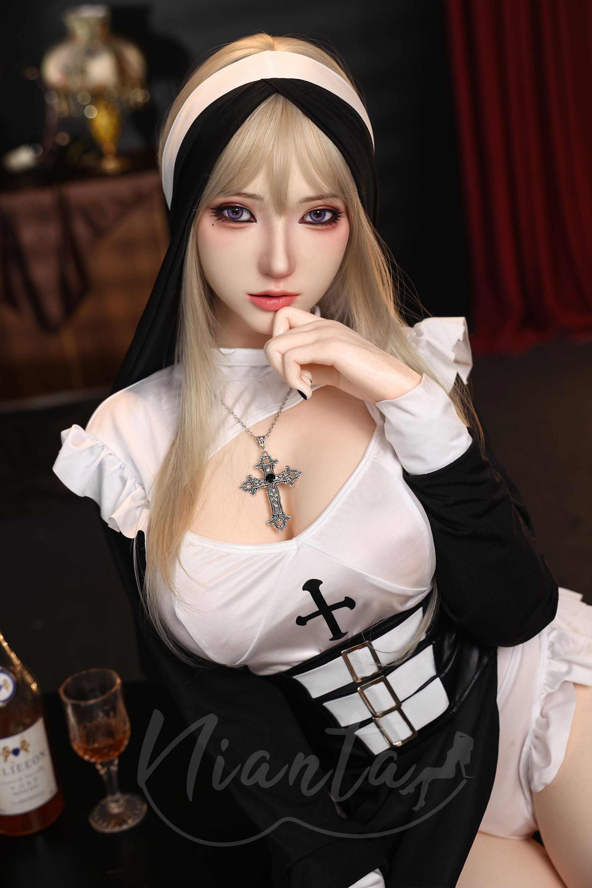 [ EU In Stock ] Nianta® 163cm (5.35') #35 Seraphina Velour Silicone Sex Doll
