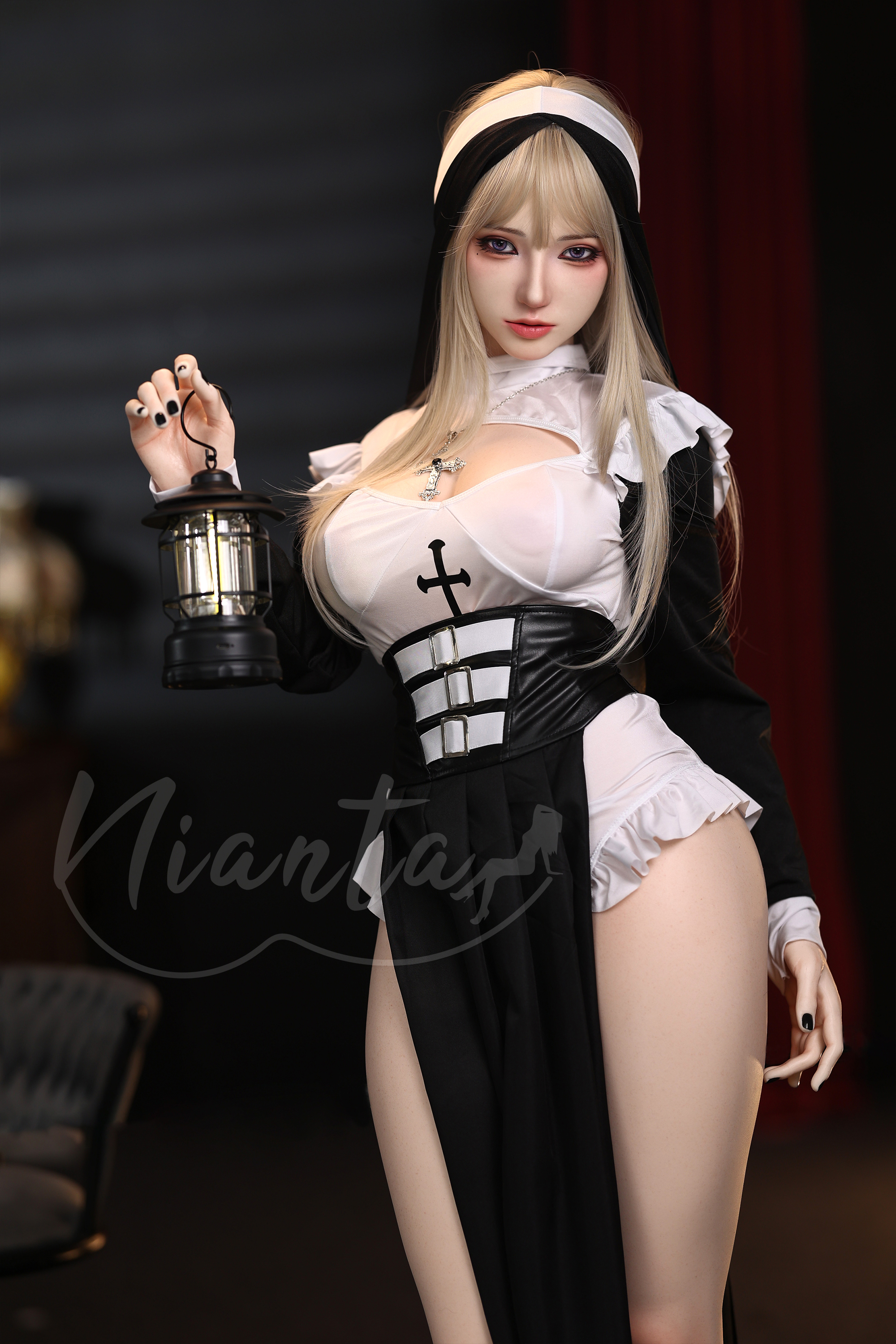 [ EU In Stock ] Nianta® 163cm (5.35') #35 Seraphina Velour Silicone Sex Doll