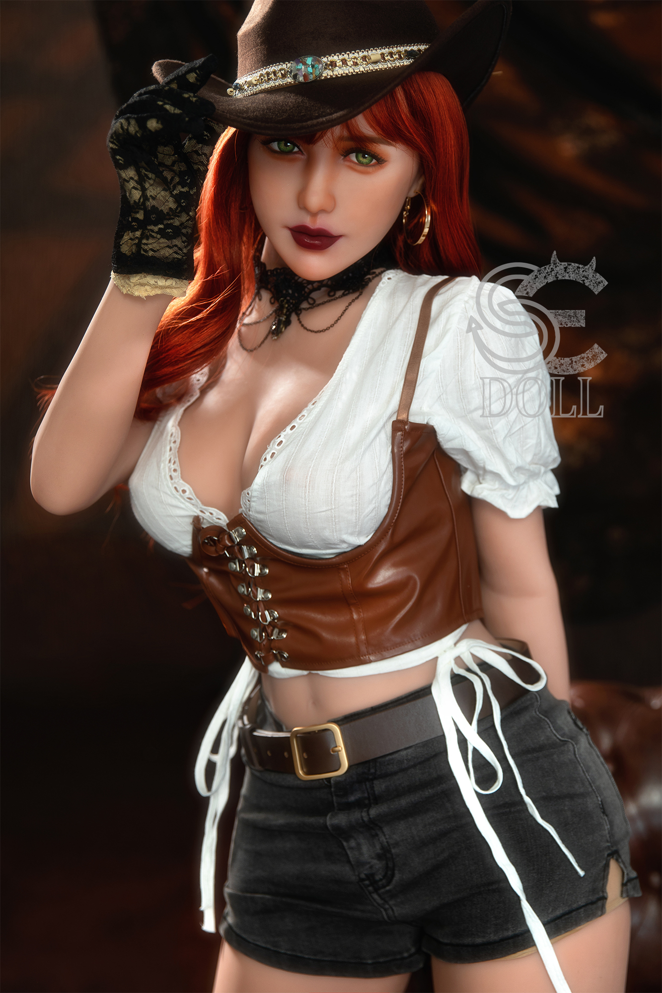SE Doll® 163cm (5'35) E Cup Kitty.B Head #069 Tpe Sex Doll
