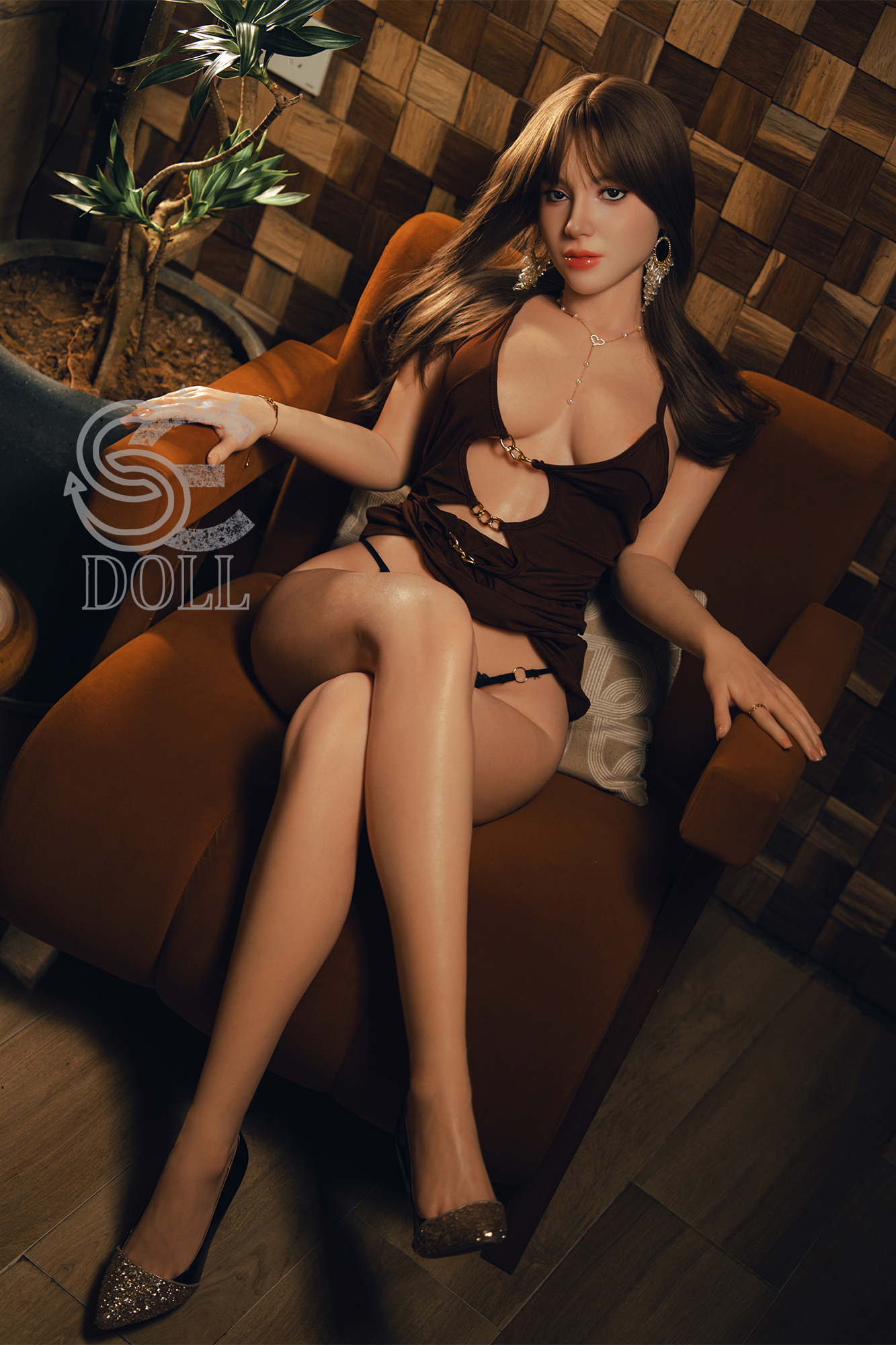 SE Doll® 163cm (5'35) C Cup Cindy.A Head #136SC Silicone Sex Doll