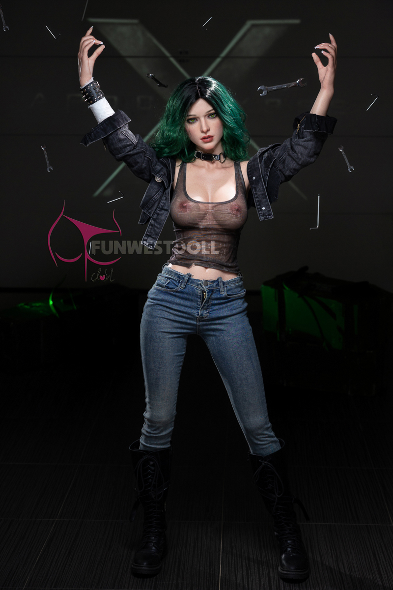 Funwest® 157cm (5.15’) D Cup Silicone Sex Doll Alexa